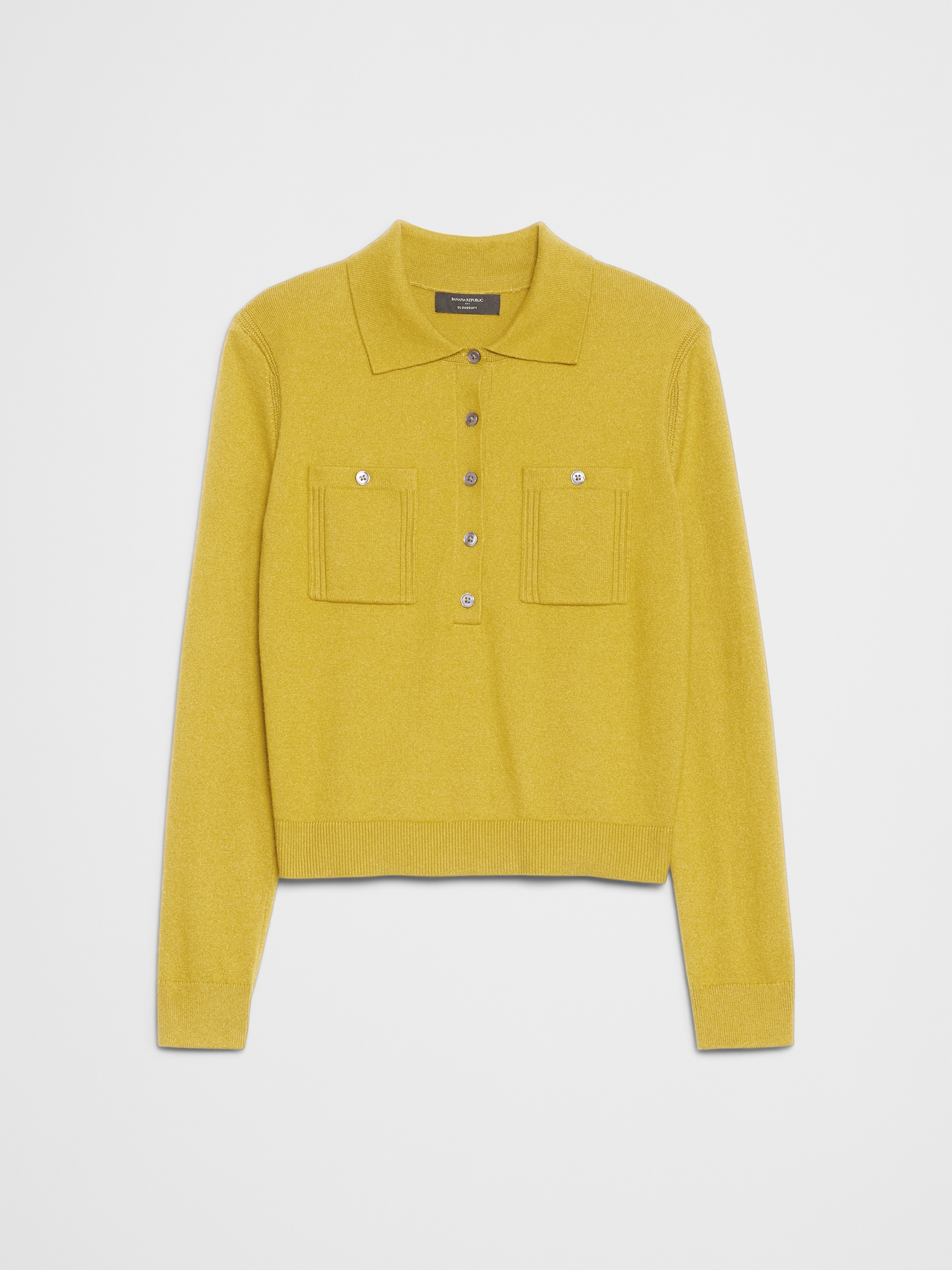 Image number 4 showing, Cloud Soft Polo Henley Pullover Sweater