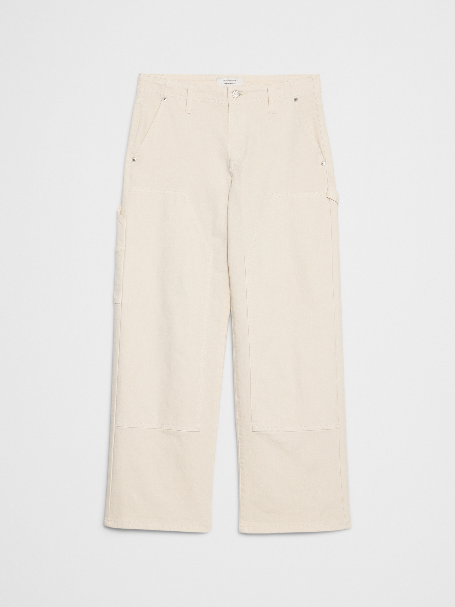 Image number 7 showing, Straight Mid-Rise Carpenter Jean
