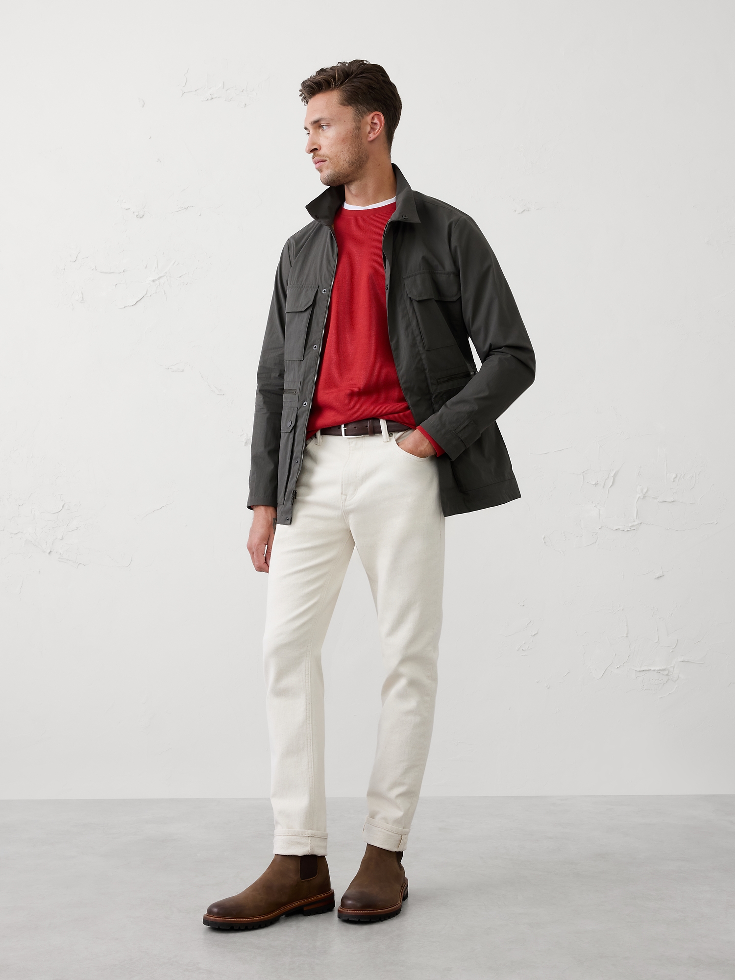 L'image numéro 3 présente Haut en tricot gaufré