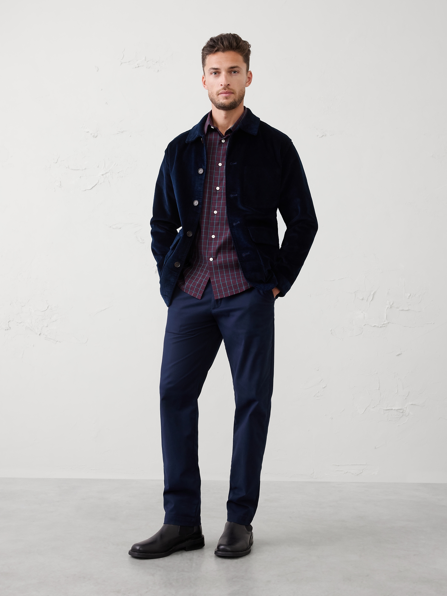 Image number 3 showing, Slim Untucked Dress Shirt