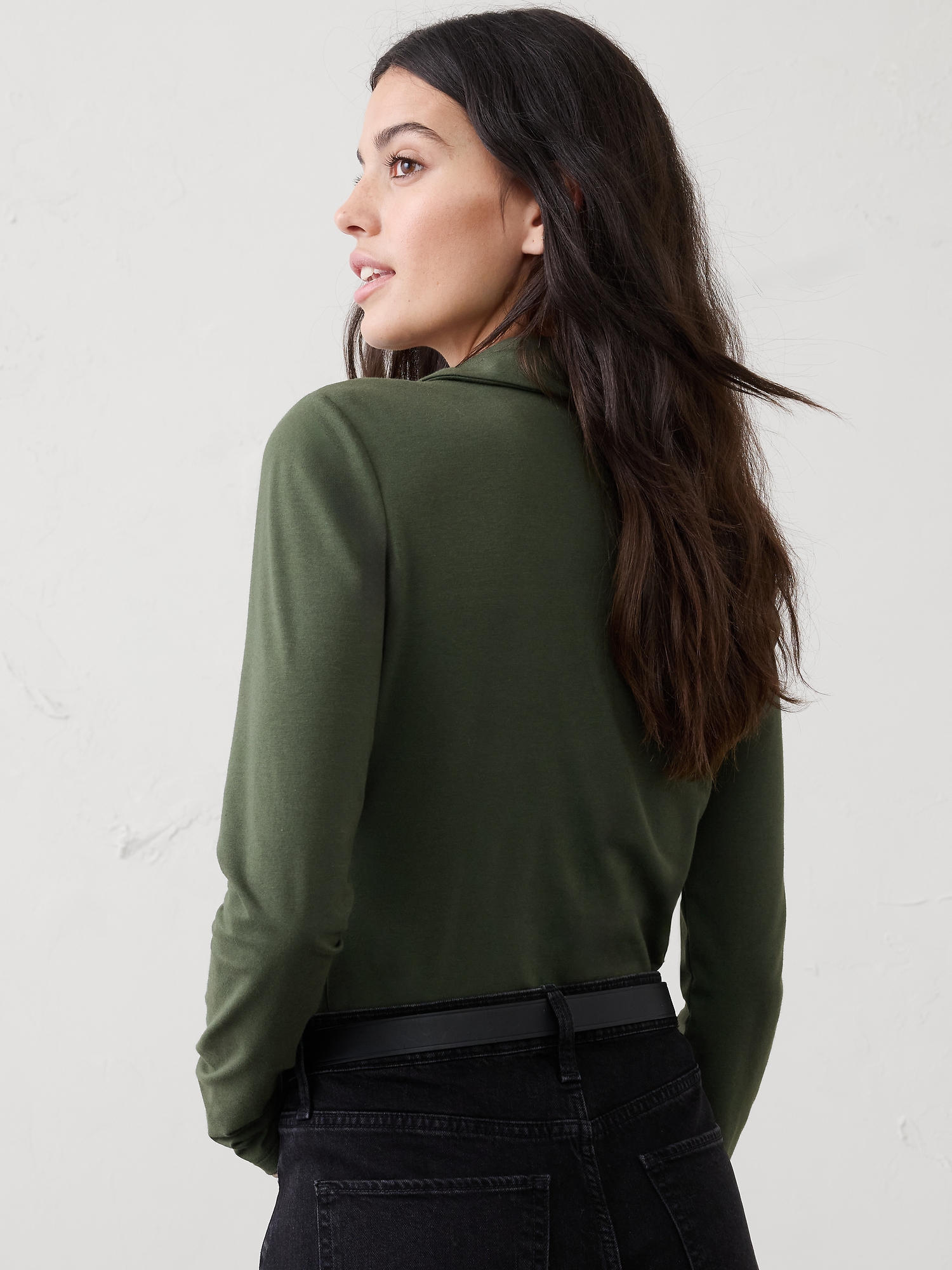 L'image numéro 2 présente Polo extensible doux