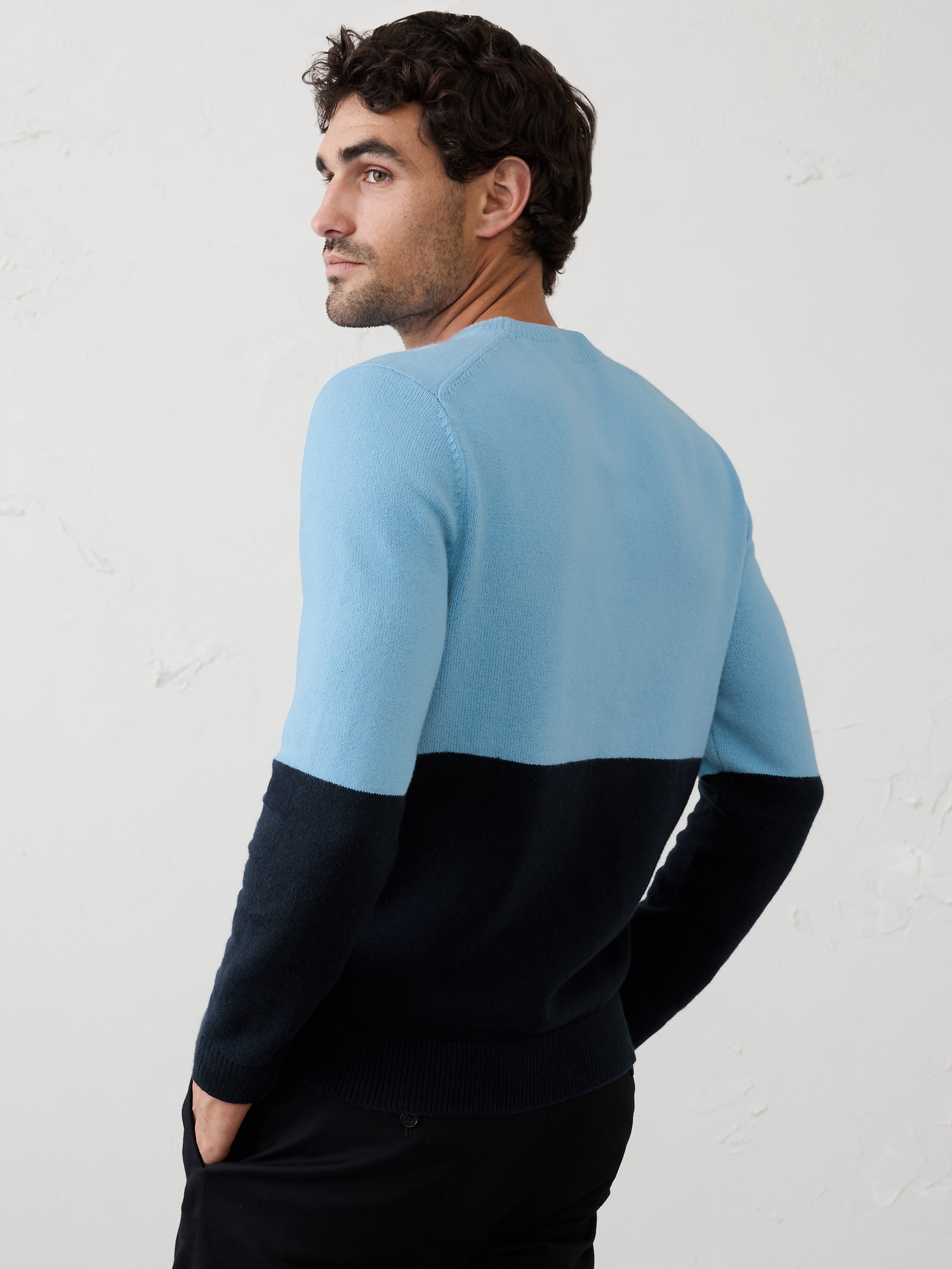 Image number 2 showing, Graphic Colorblock Sweater