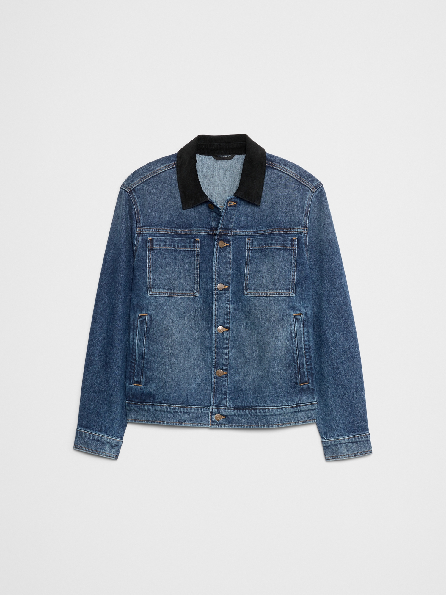 L'image numéro 4 présente Veste de camionneur en denim