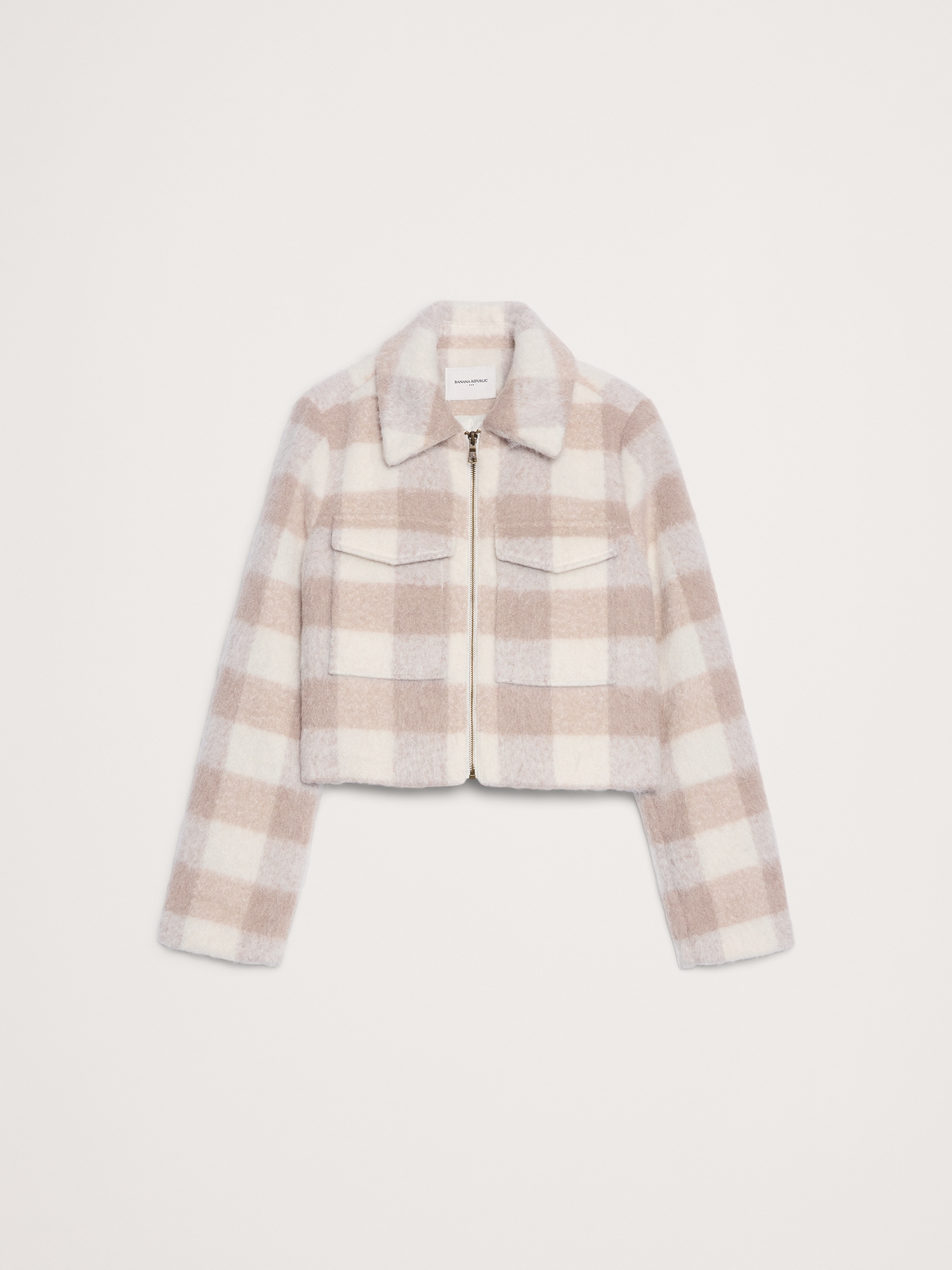 Image number 4 showing, Plaid Boucle Cropped Jacket