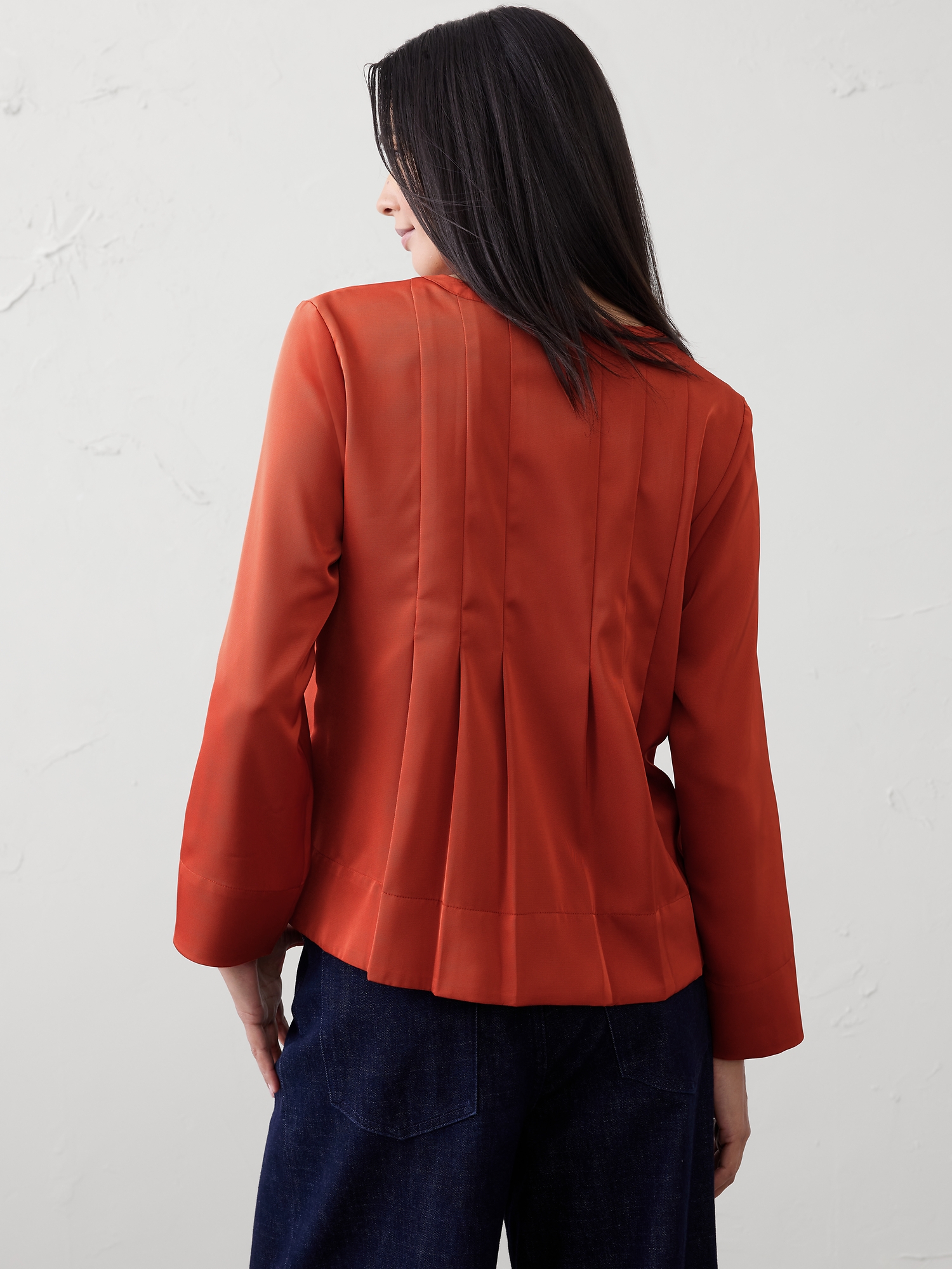 Image number 2 showing, Pleated Swing Top