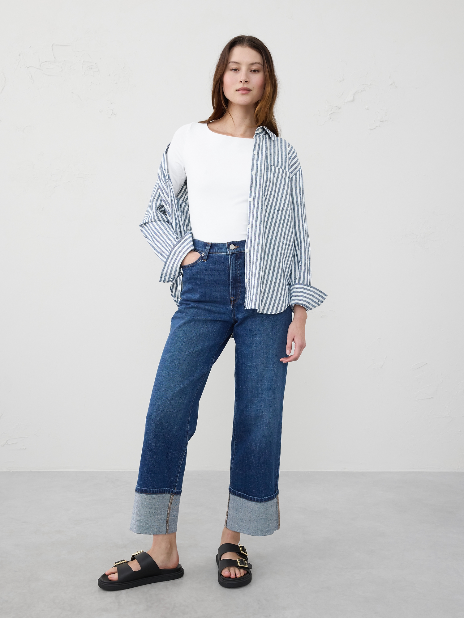 Image number 6 showing, Soft Stretch Elbow-Sleeve Top