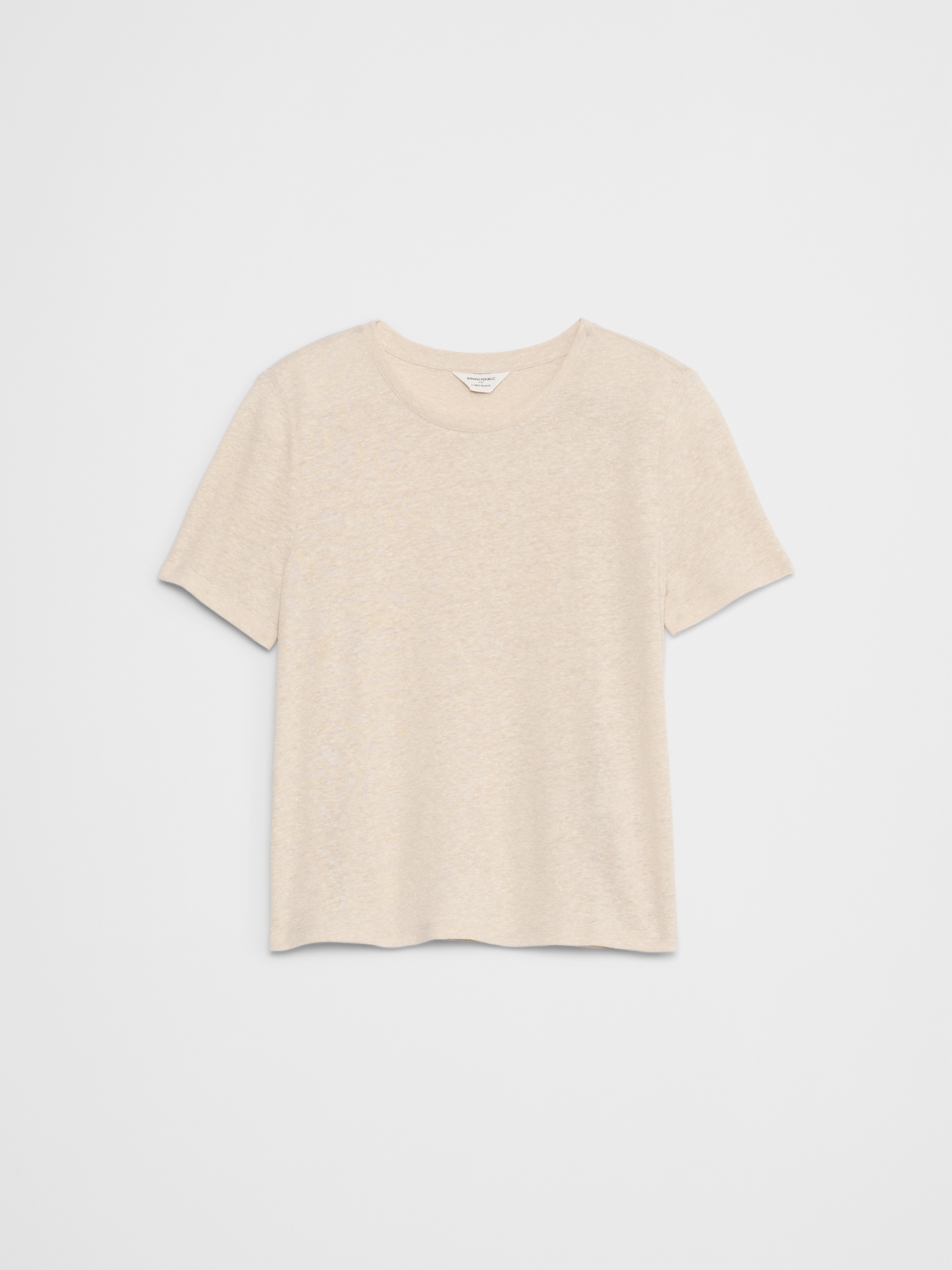 Image number 4 showing, Linen-Blend T-Shirt