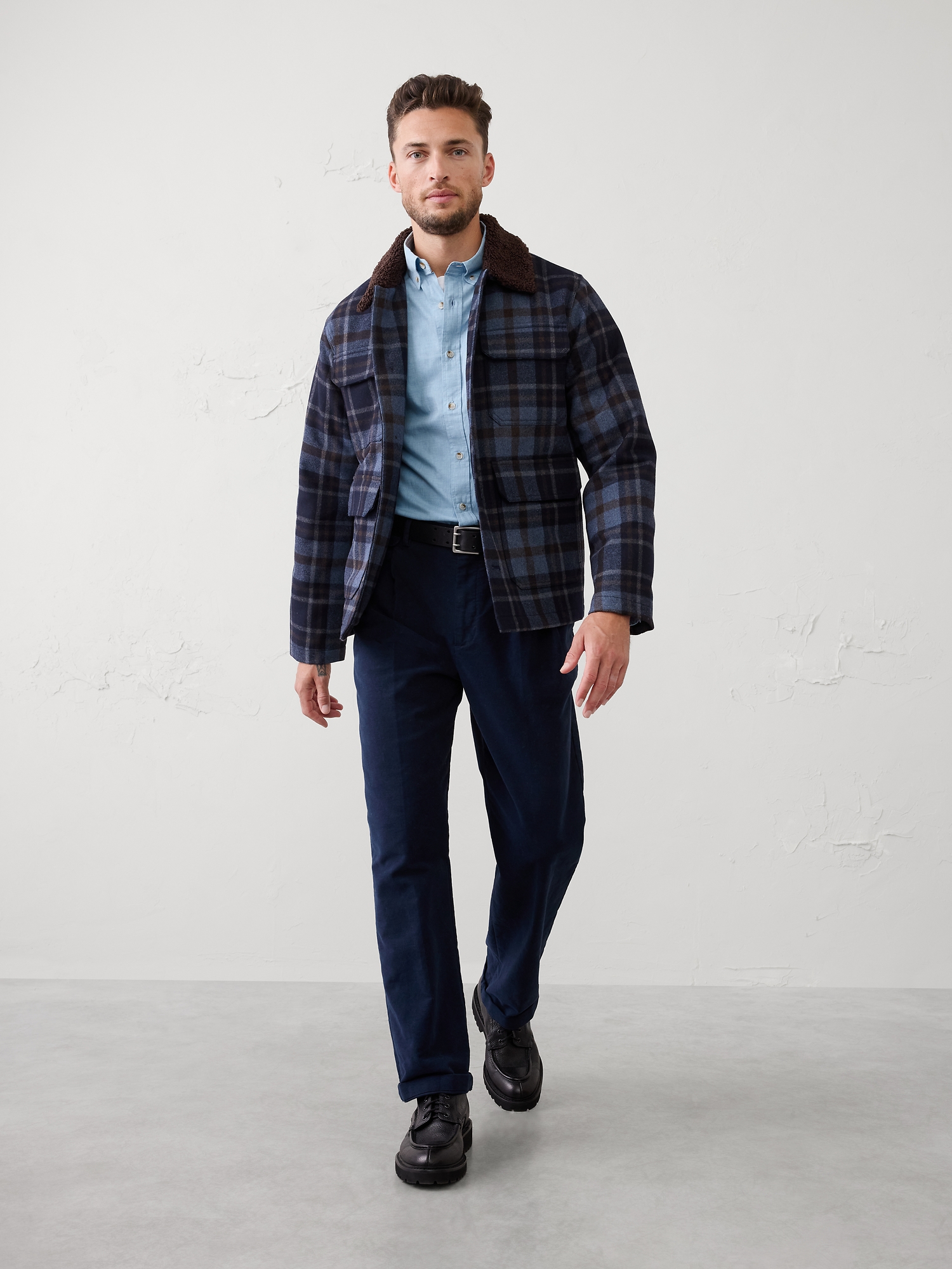 Image number 6 showing, Slim-Fit Softwash Cotton Shirt