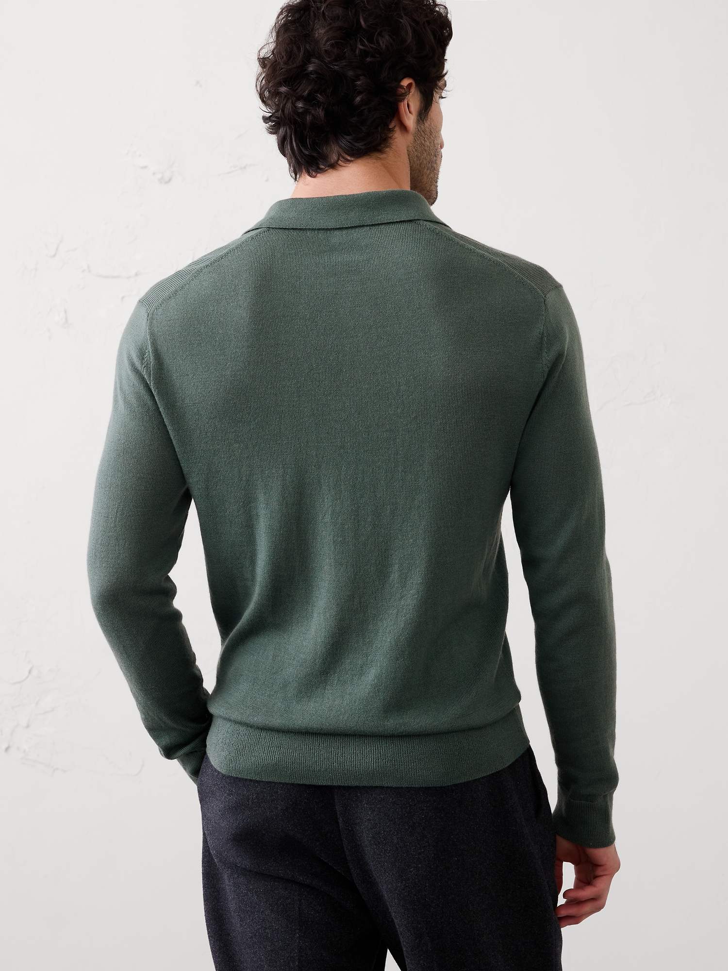 Image number 5 showing, Merino Wool Sweater Polo