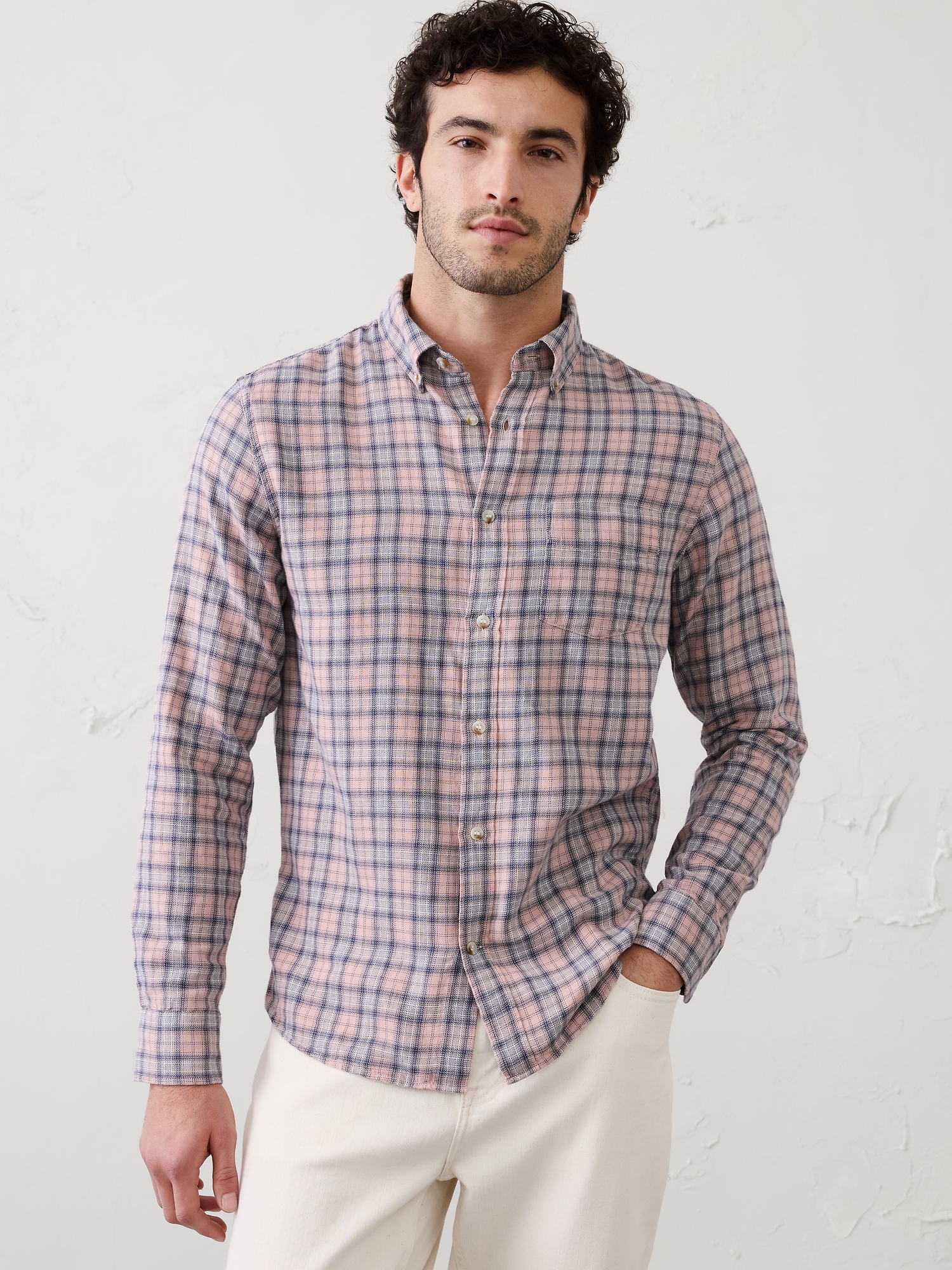 CHEMISE TEXTURÉE, COUPE STANDARD