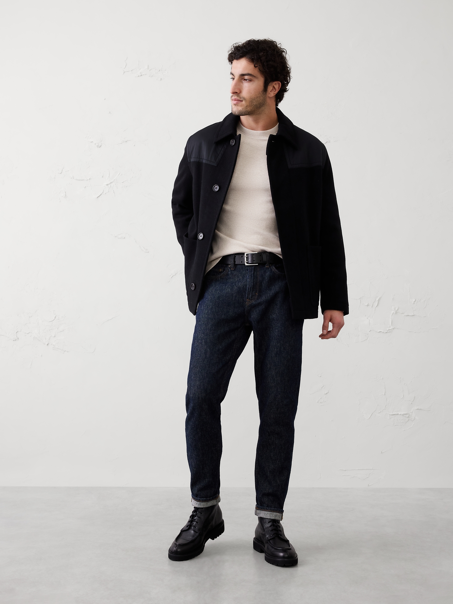 Image number 3 showing, Standard-Fit Mini Ribbed Pullover Top