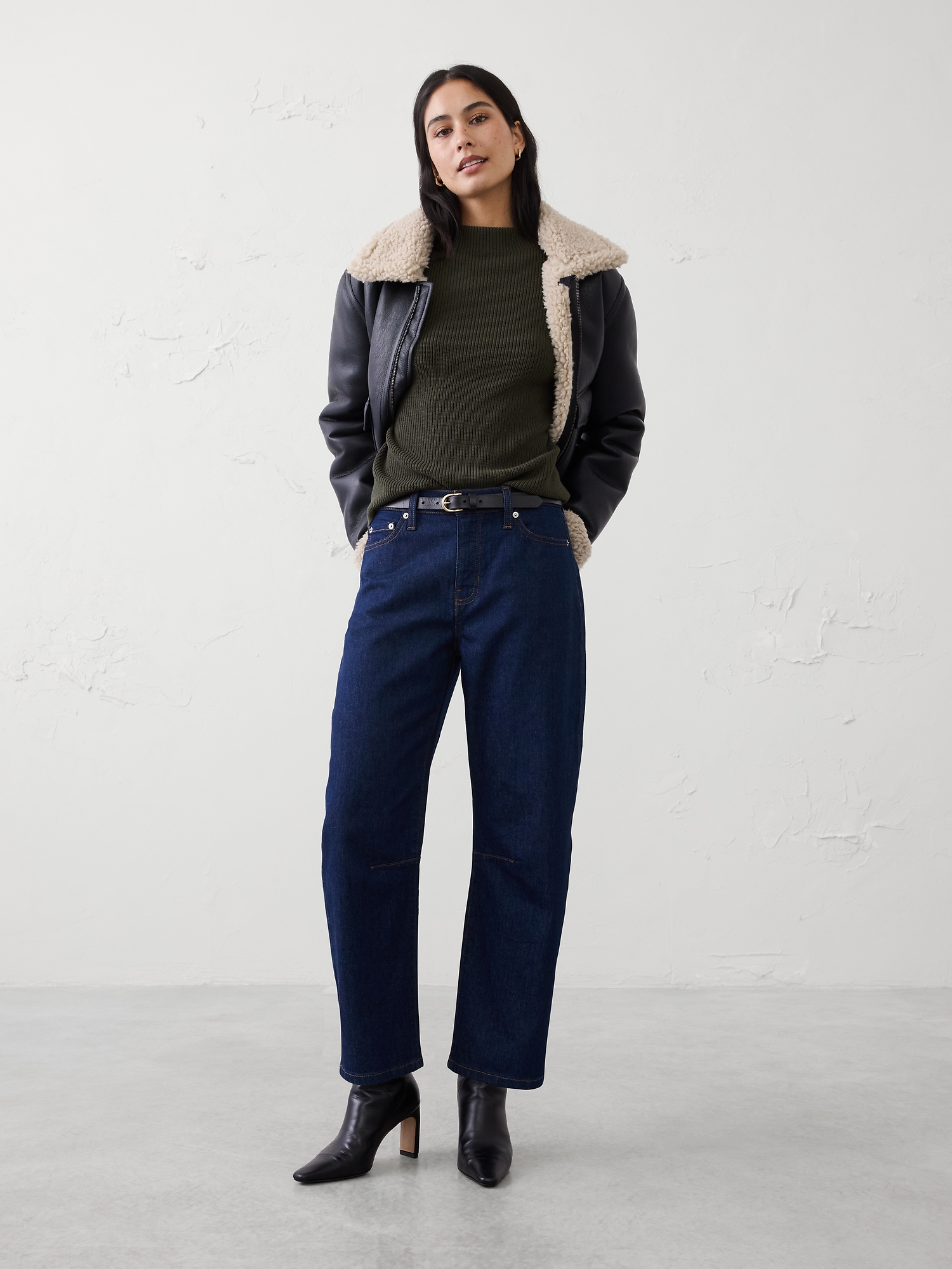 Image number 3 showing, Pointelle Ribbed Pullover Sweater