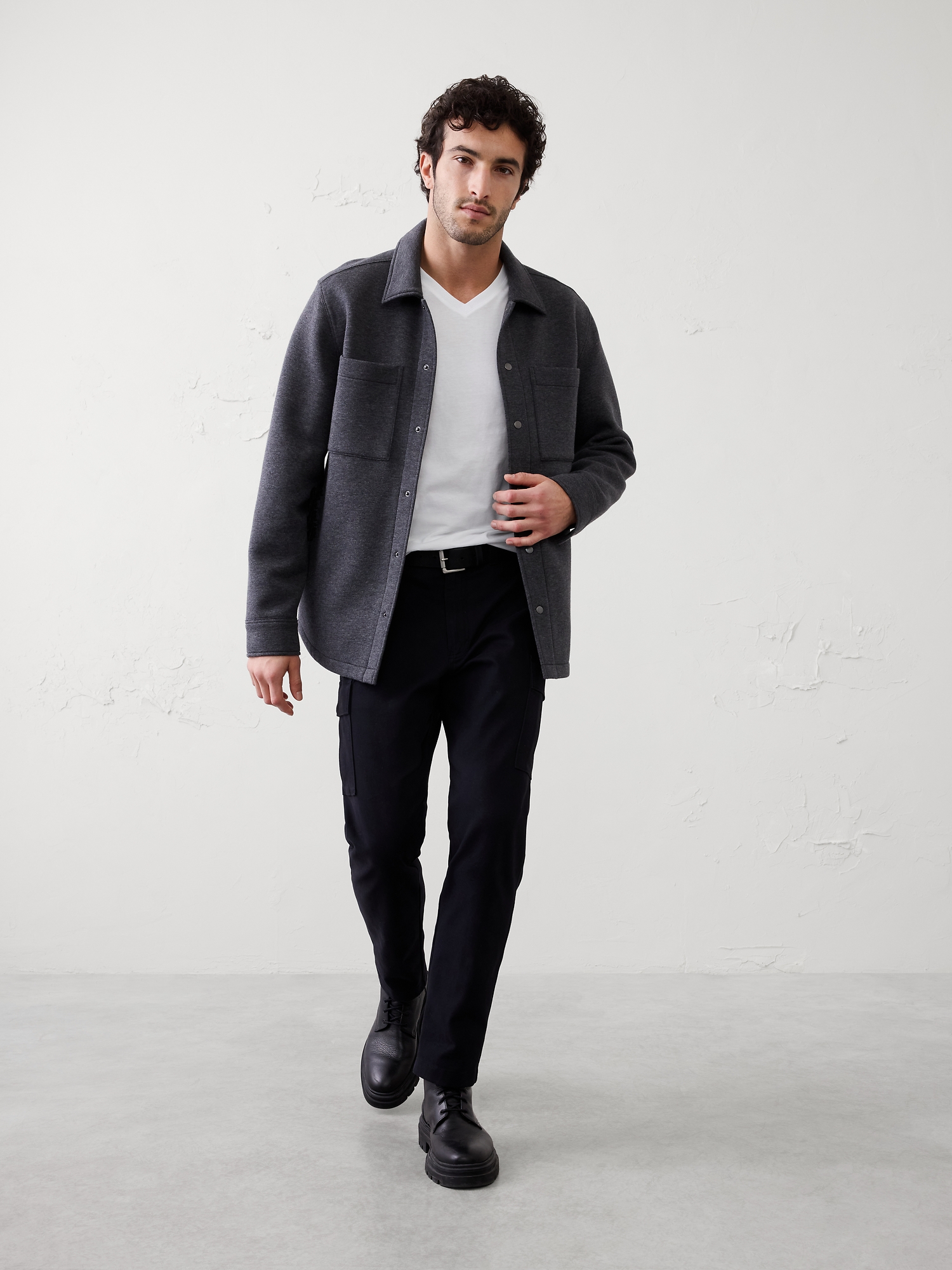 Image number 3 showing, Standard-Fit Premium Wash Shirt