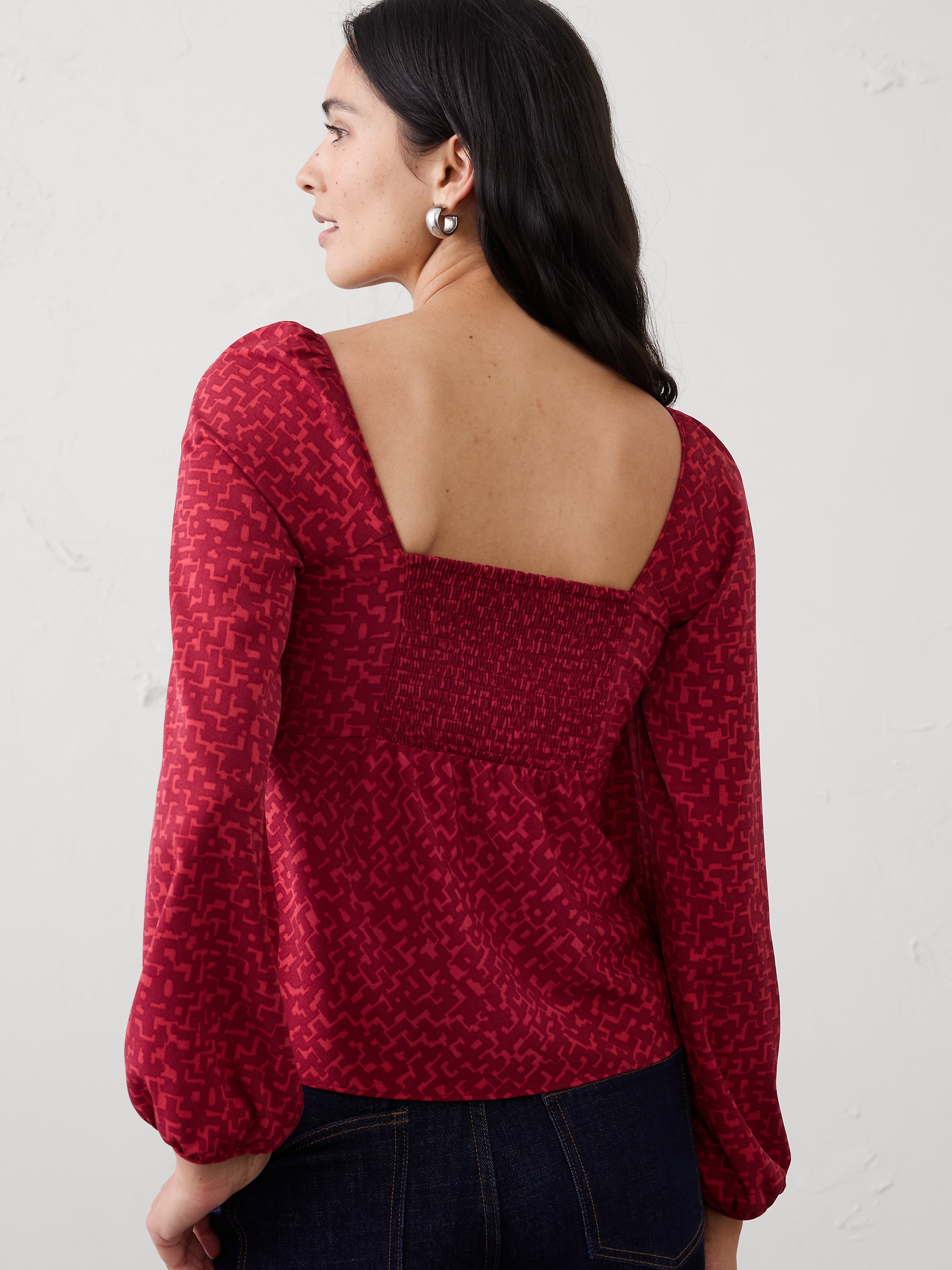 Image number 2 showing, Shirred Bodice Top