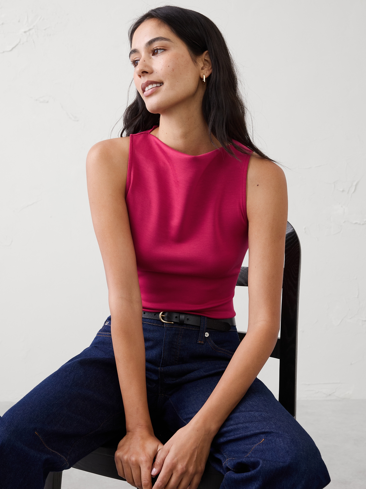 Weekender High-Neck Top