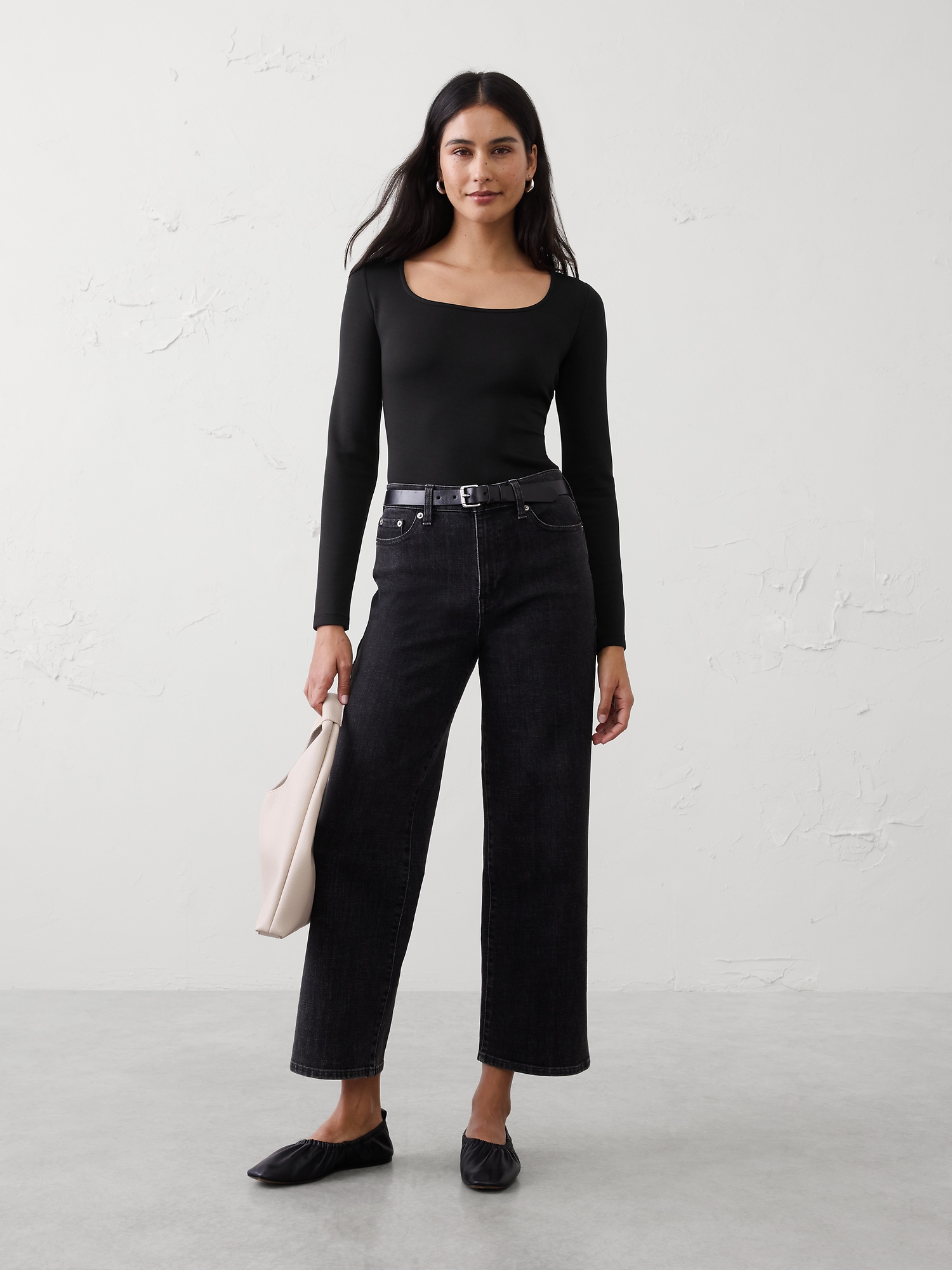 Weekender Square-Neck Top