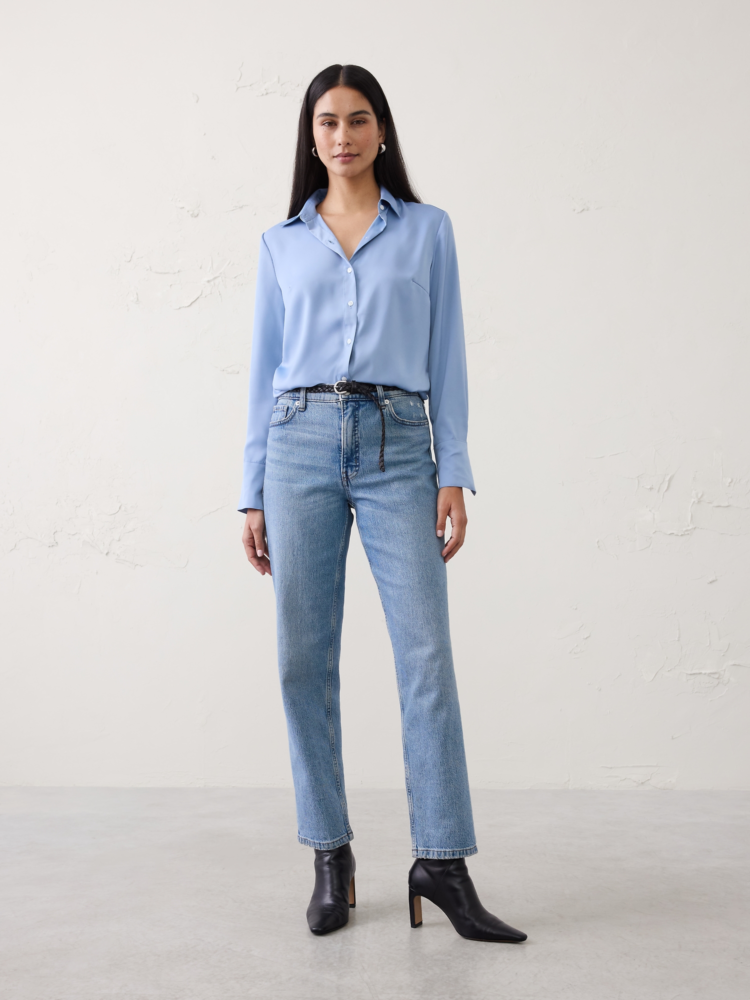 CHEMISIER SOYEUX CLASSIQUE