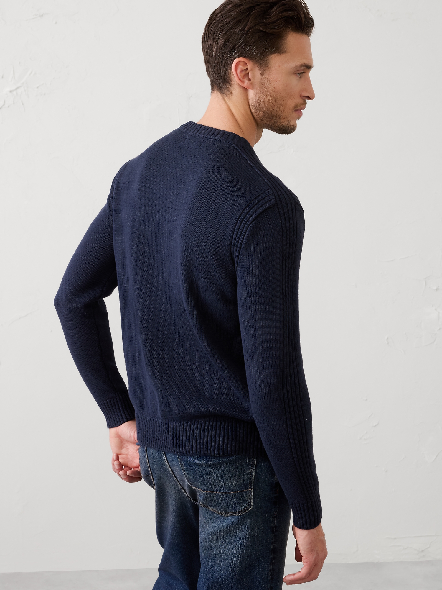 Image number 2 showing, Plaited Crew-Neck Sweater