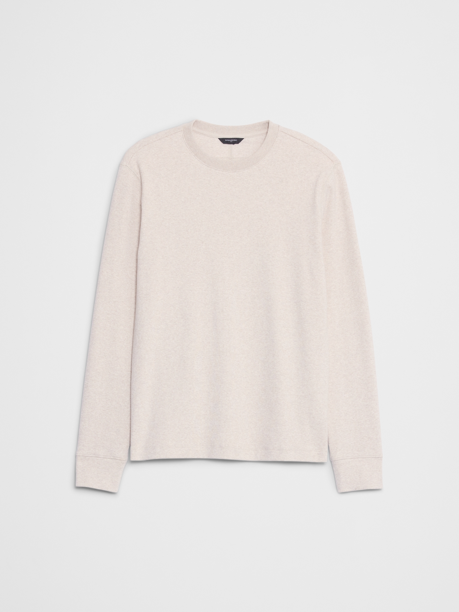 Image number 4 showing, Standard-Fit Mini Ribbed Pullover Top
