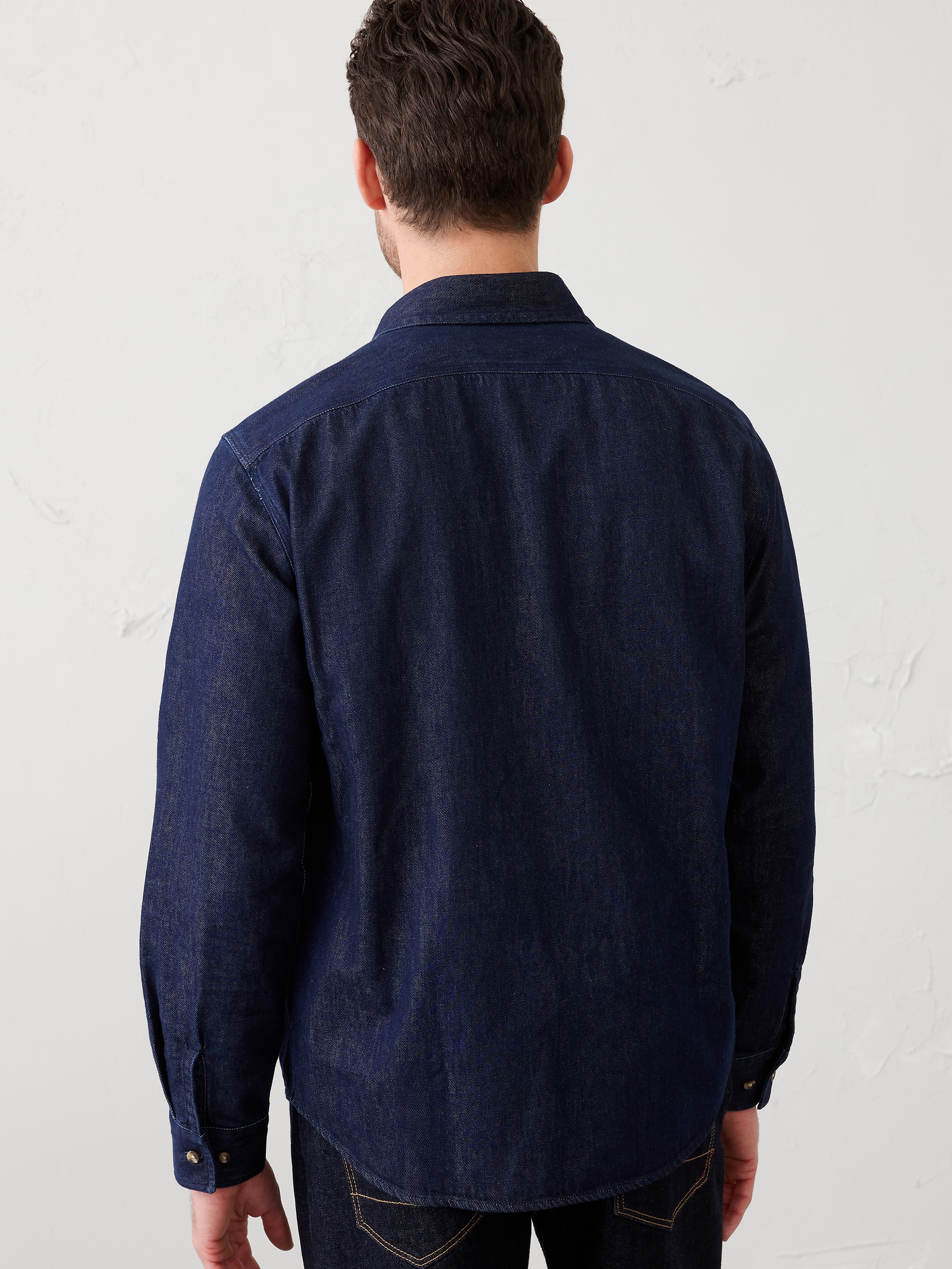 Image number 2 showing, Standard-Fit Vintage Denim Shirt
