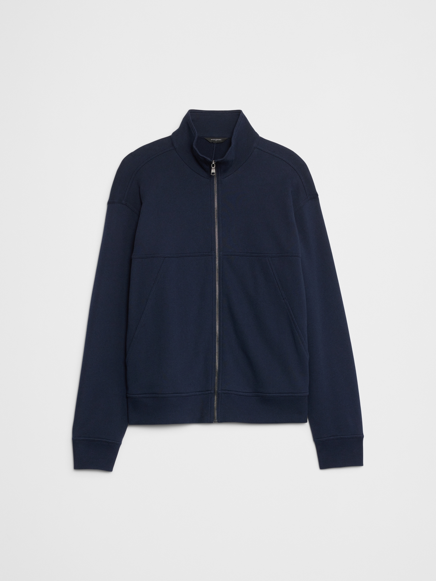 Image number 4 showing, Washed Mock-Neck Jacket