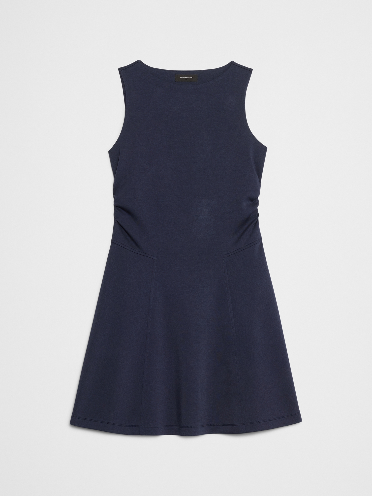 Image number 4 showing, Soft Touch Shirred-Waist Knee-Length Dress