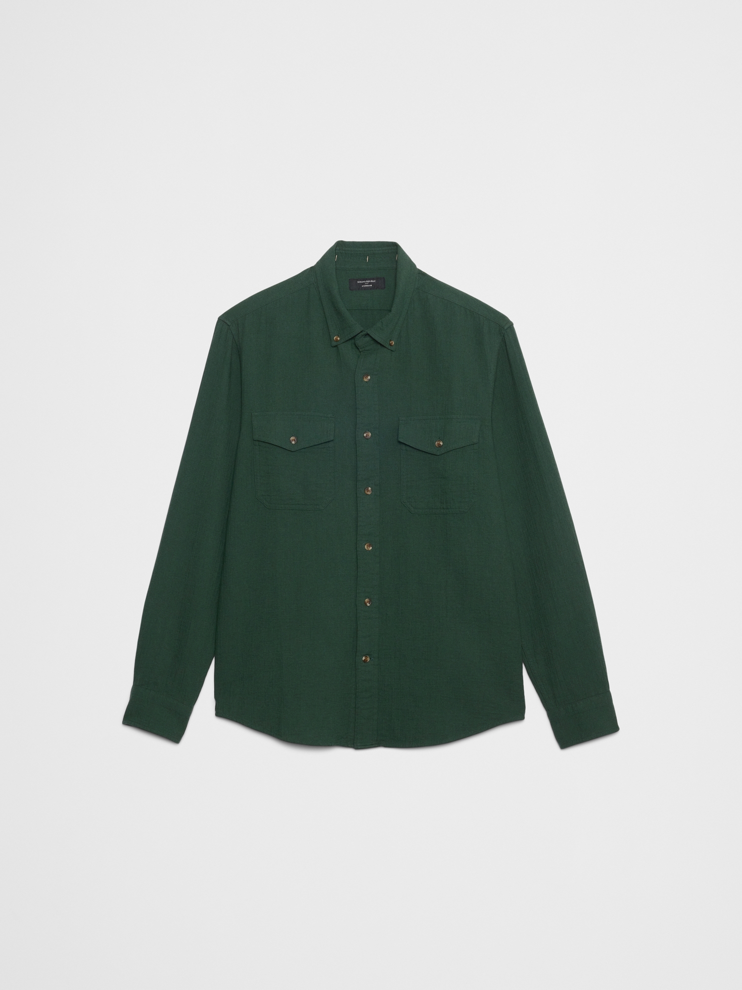 Image number 4 showing, Standard-Fit Double Weave Shirt