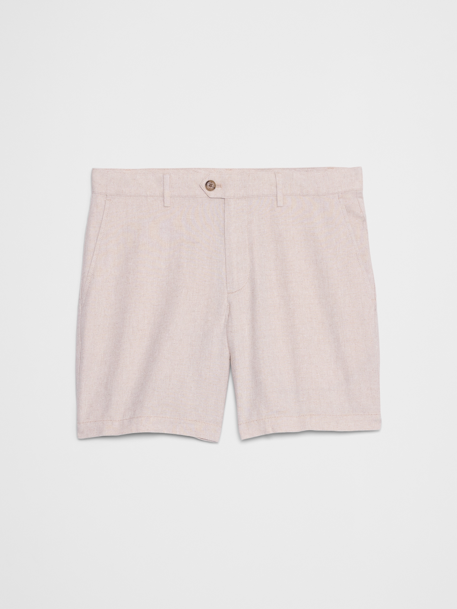 Image number 7 showing, Slim-Fit 7" Linen-Blend Short