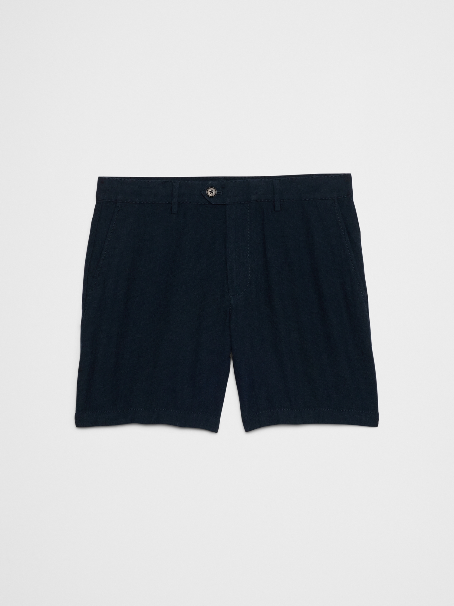 Image number 4 showing, Slim-Fit 7" Linen-Blend Short