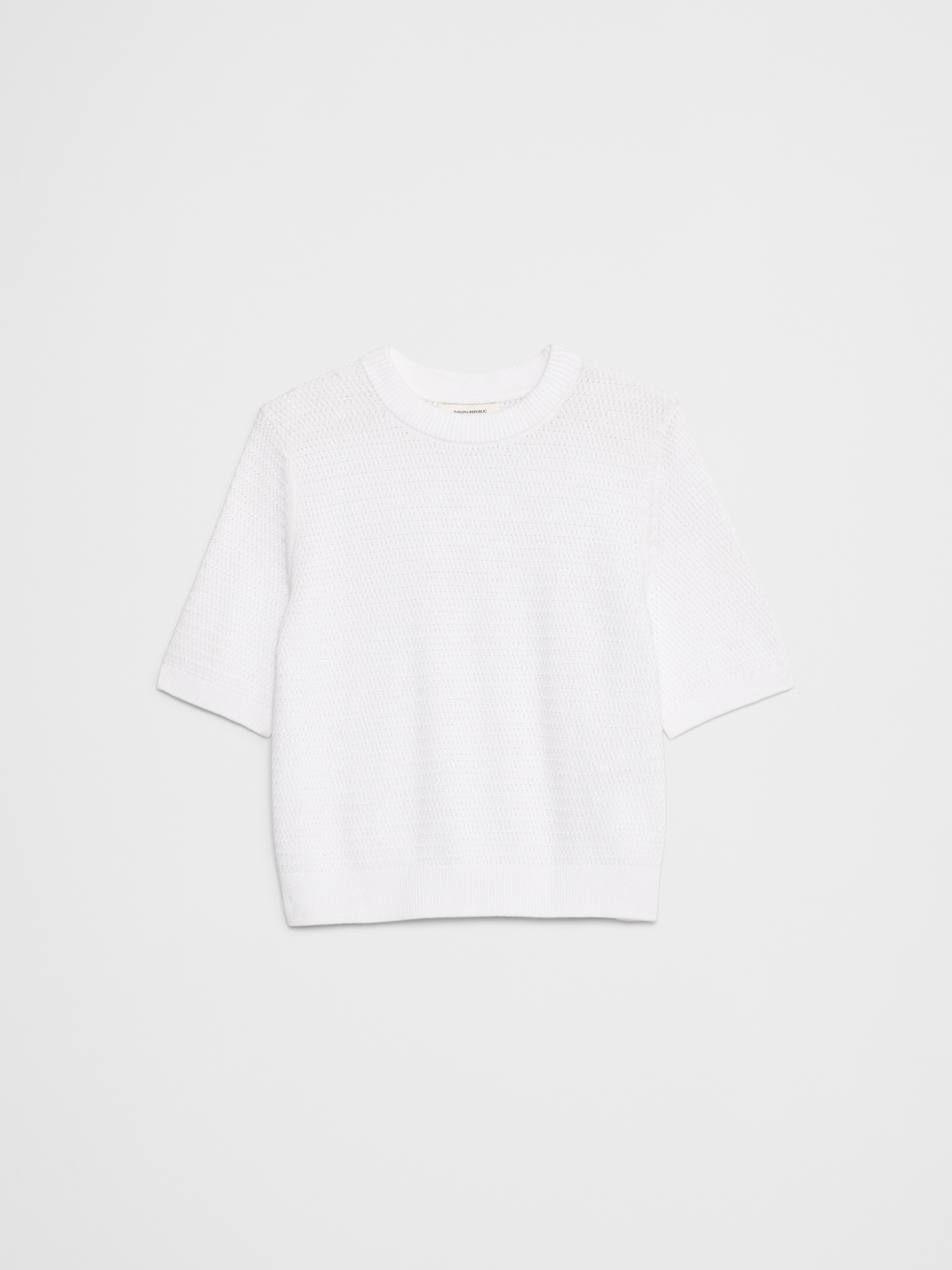 L'image numéro 4 présente Chandail à maille ajourée