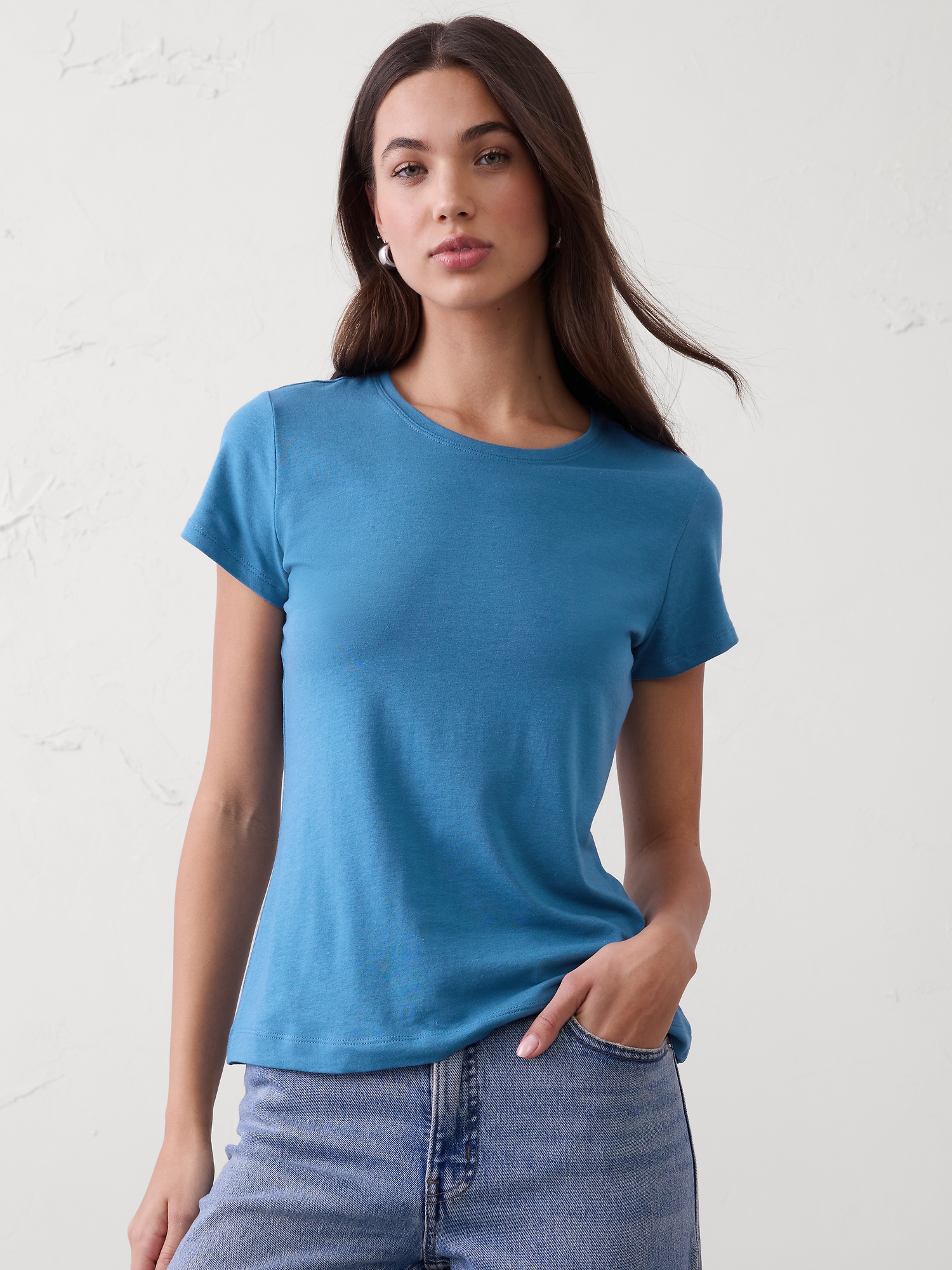 T-SHIRT INTEMPOREL RAS DU COU