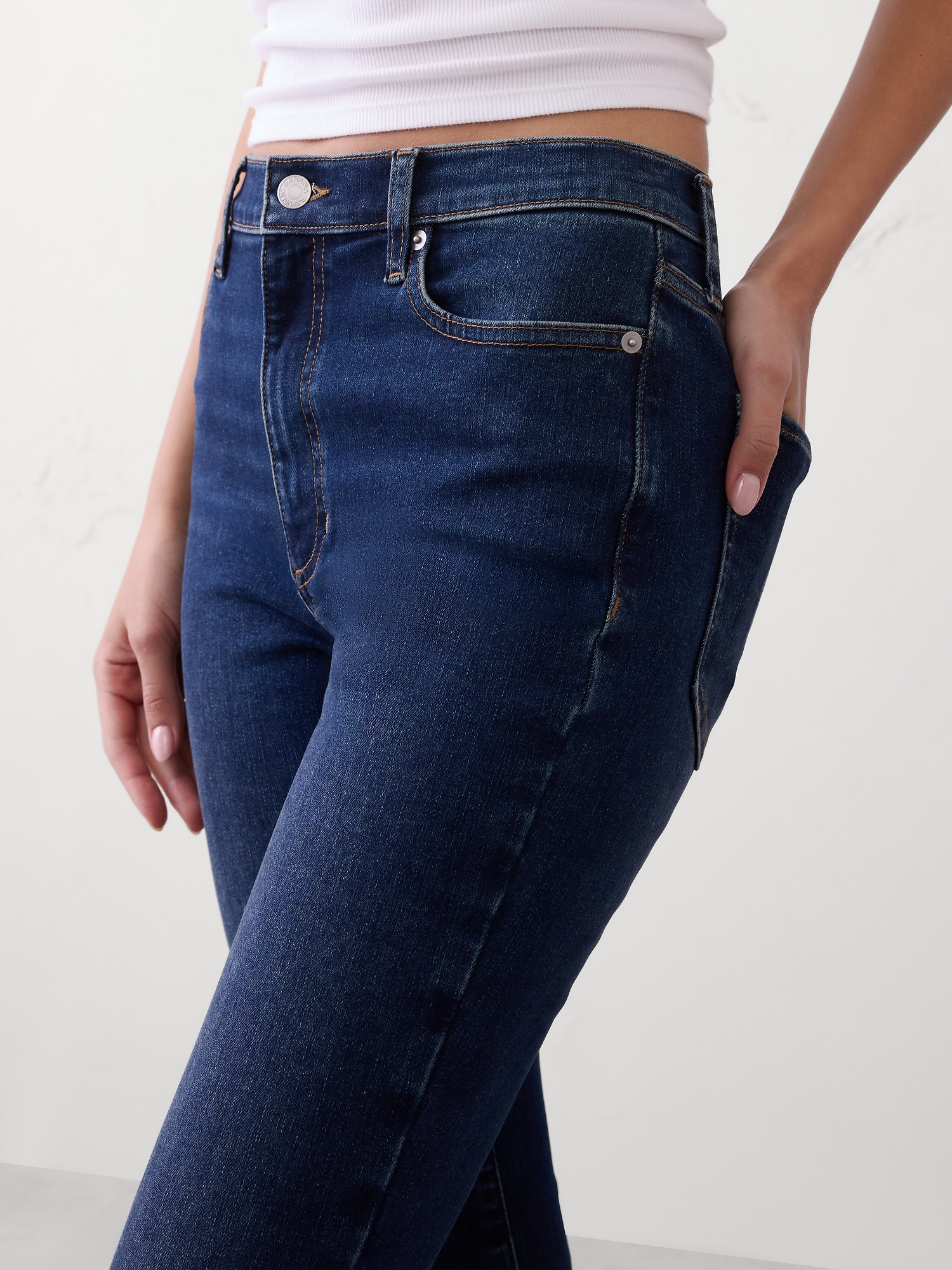 Image number 3 showing, High-Rise Skinny Jean