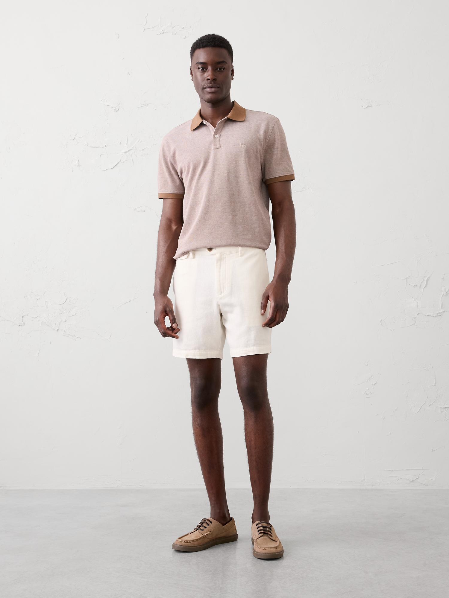 Standard-Fit Pique Polo