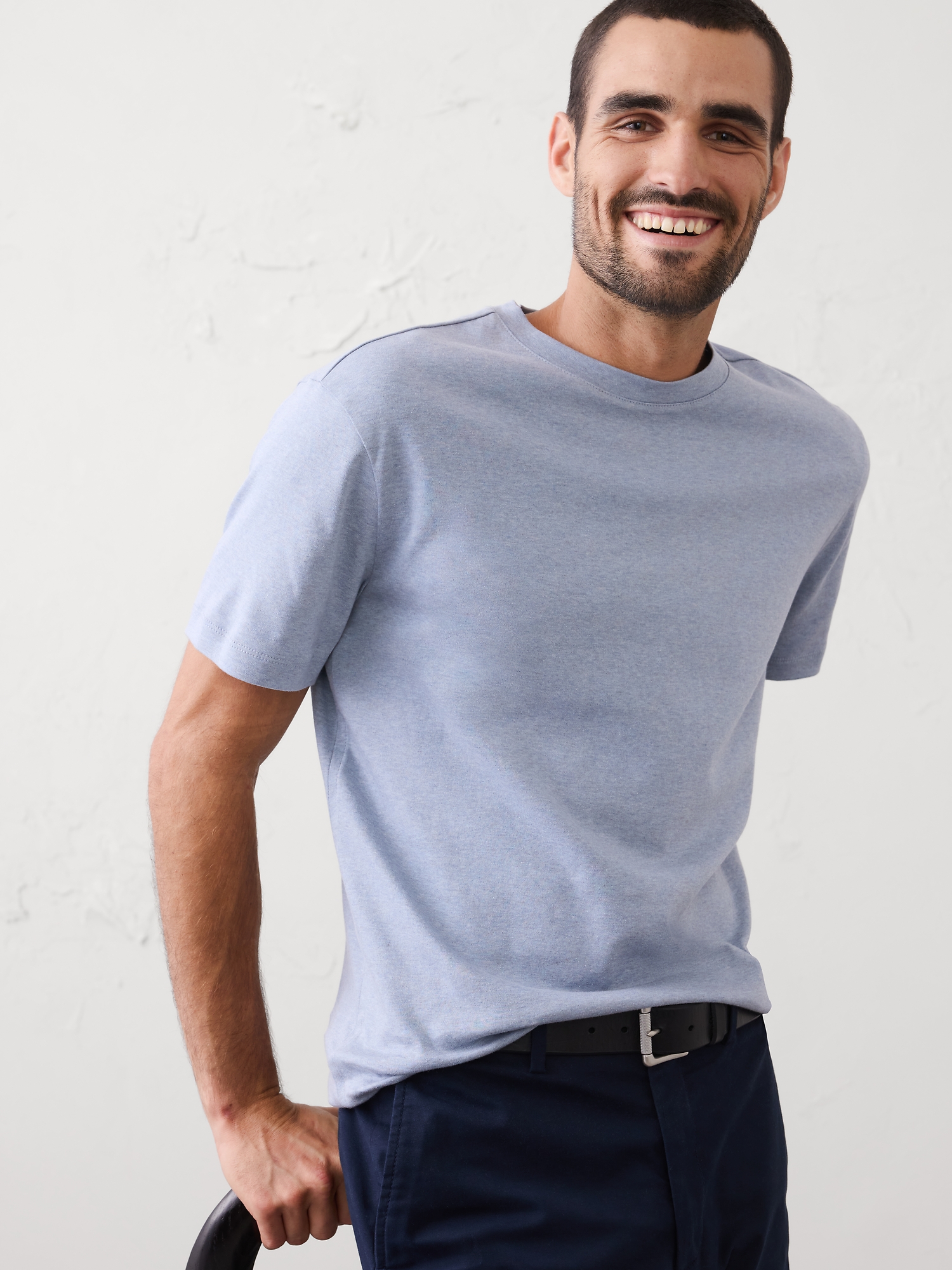 T-SHIRT RAS DU COU LUXE ULTRA-DOUX