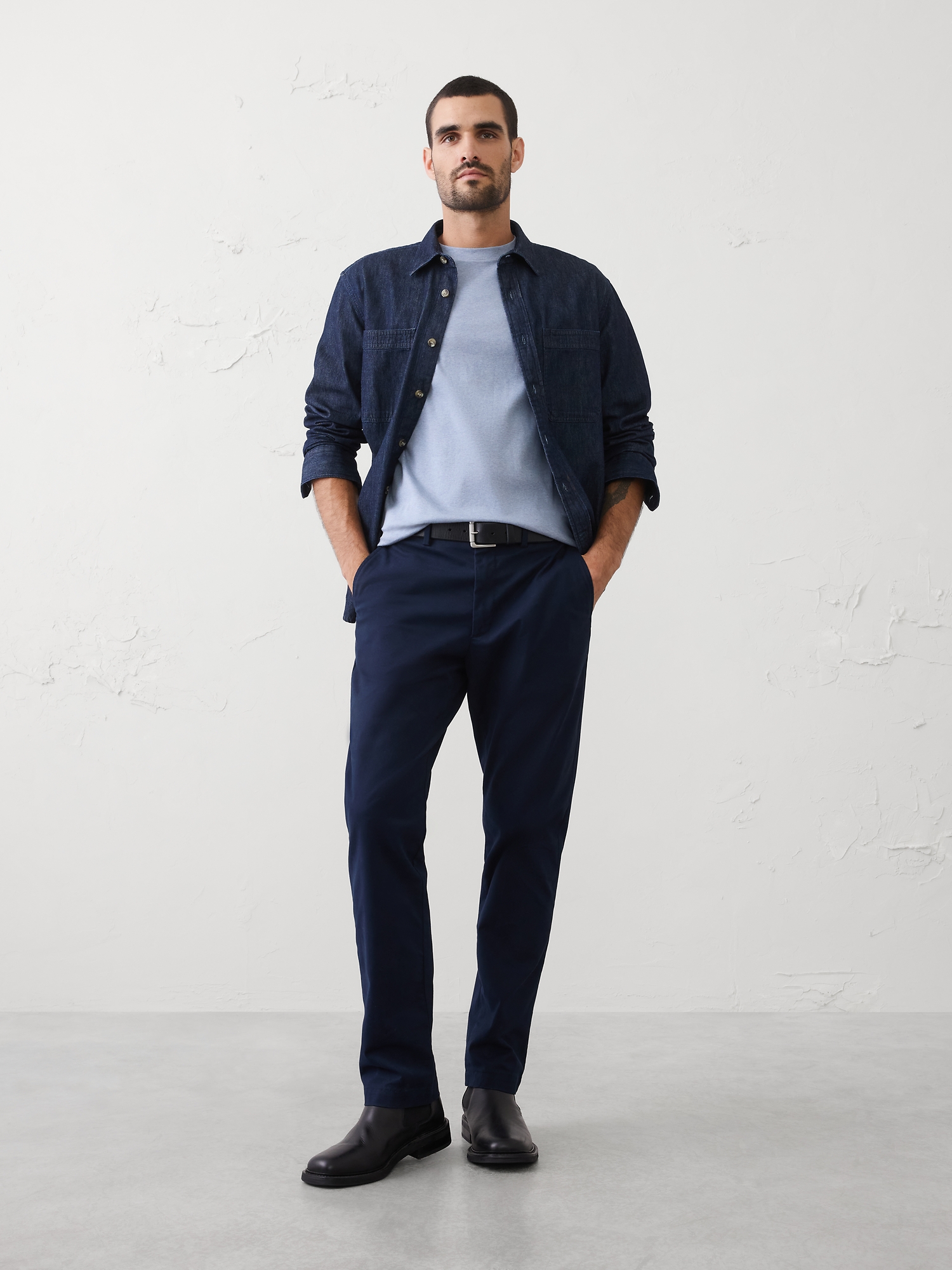 L'image numéro 3 présente T-shirt ras du cou Luxe ultra-doux