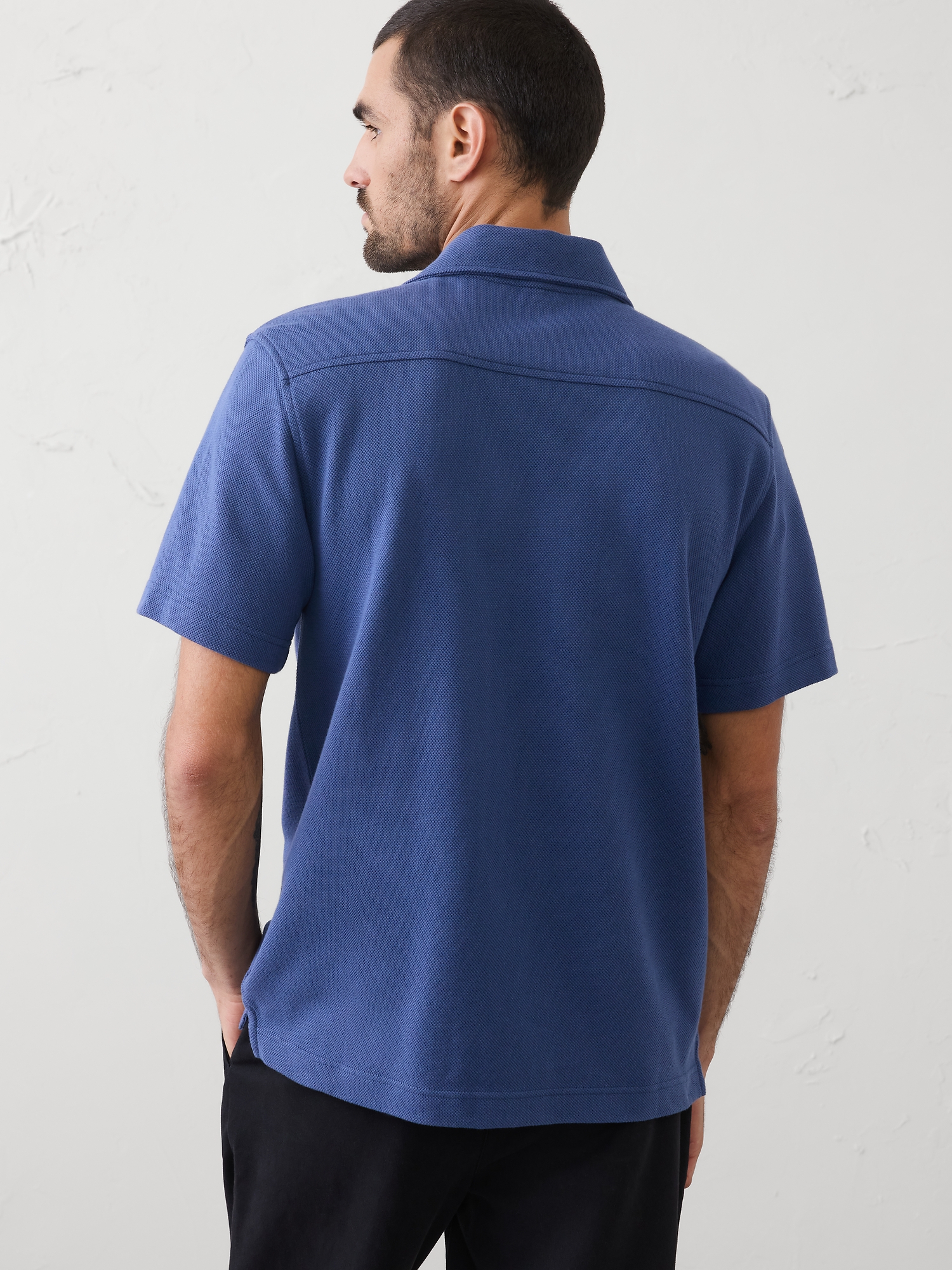 Image number 2 showing, Standard-Fit Textured Resort Polo