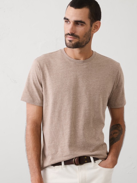 T-SHIRT DE QUALITÉ SUPÉRIEURE RAS DU COU DE COUPE STANDARD