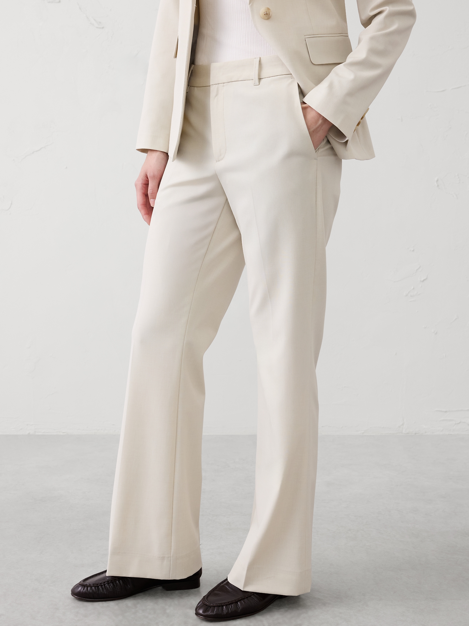 Image number 3 showing, Bootcut High-Rise Sculpted Trouser
