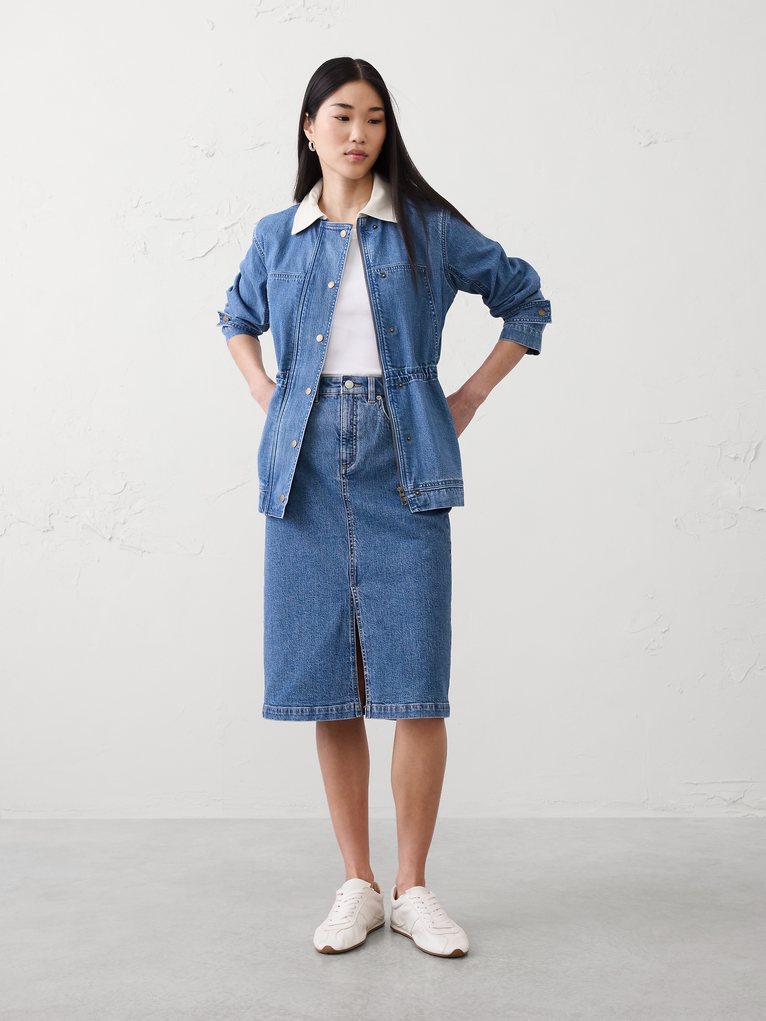 Denim Utility Jacket