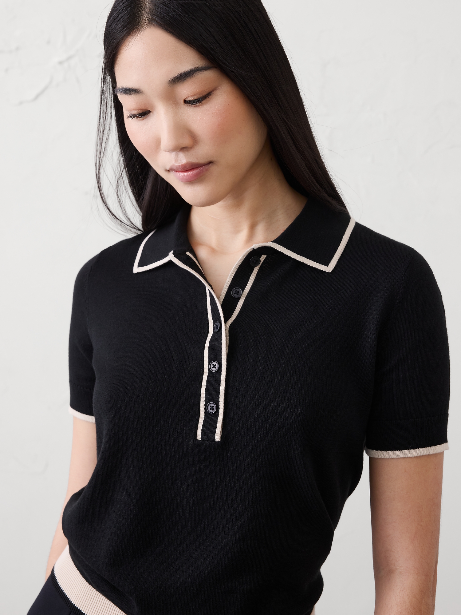 Image number 3 showing, Tipped Sweater Polo