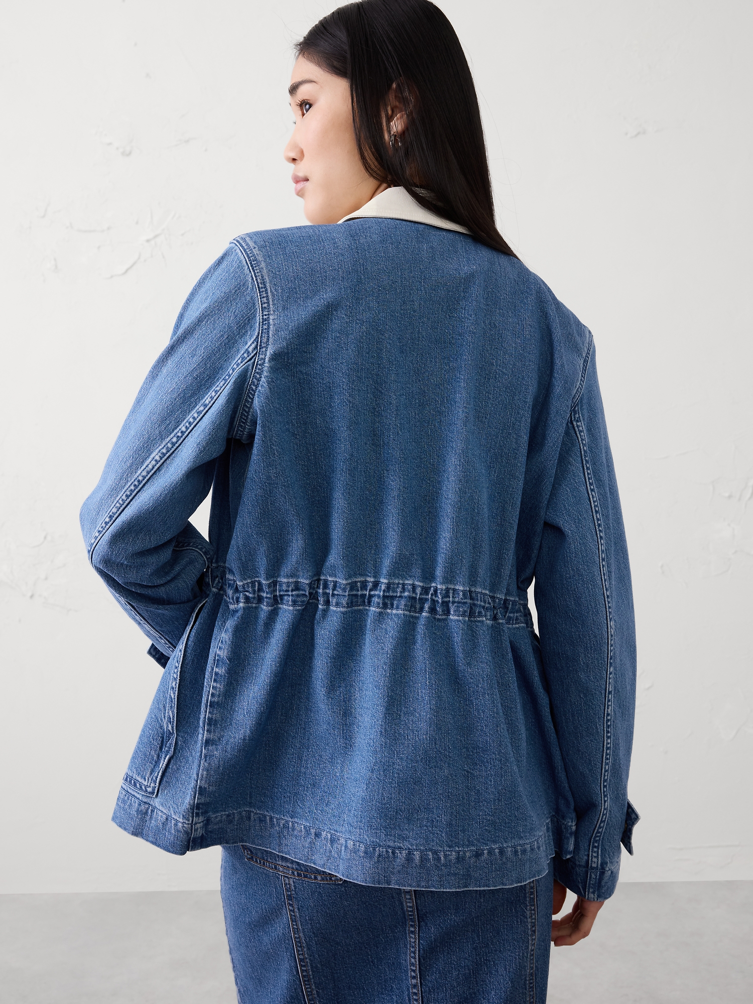 Image number 2 showing, Denim Utility Jacket