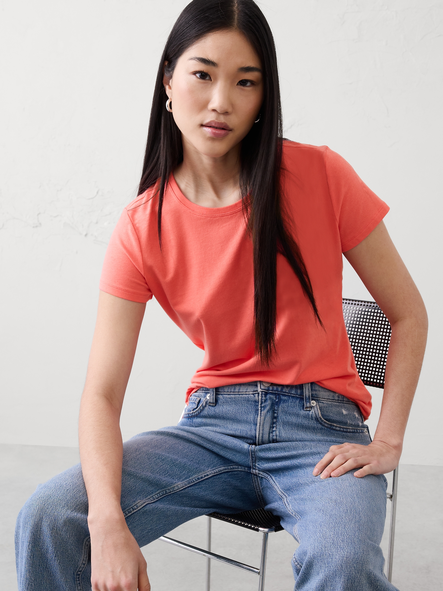 T-SHIRT INTEMPOREL RAS DU COU