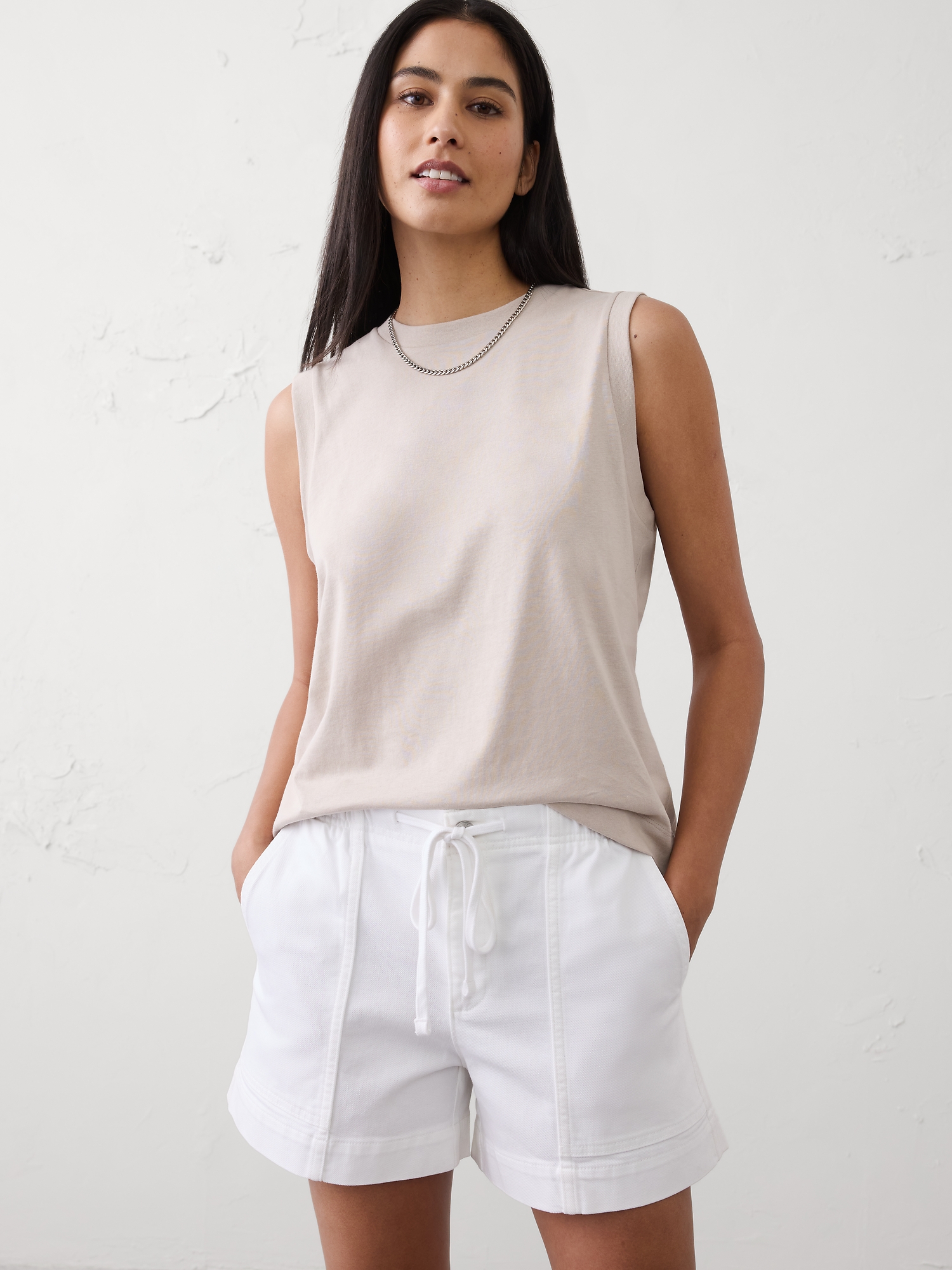 CAMISOLE EN COTON DE QUALITÉ SUPÉRIEURE