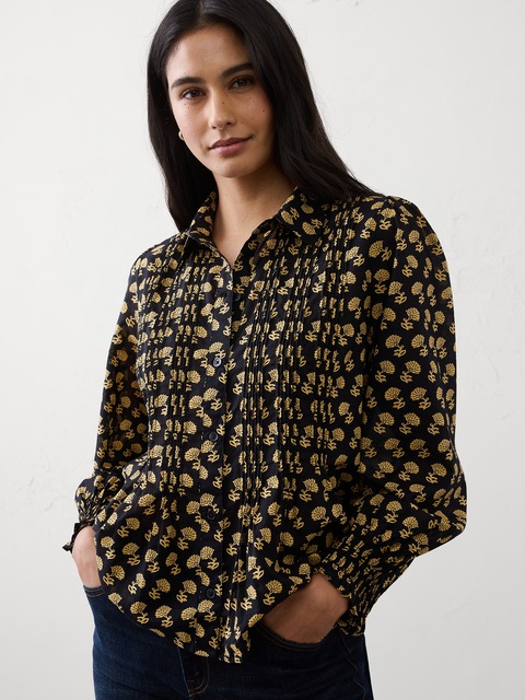 CHEMISE NERVURÉE FINE EN VOILE