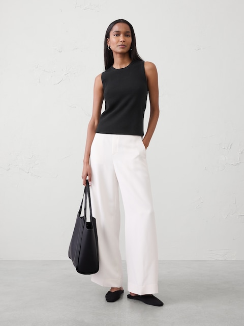 CAMISOLE EN TRICOT CÔTELÉ