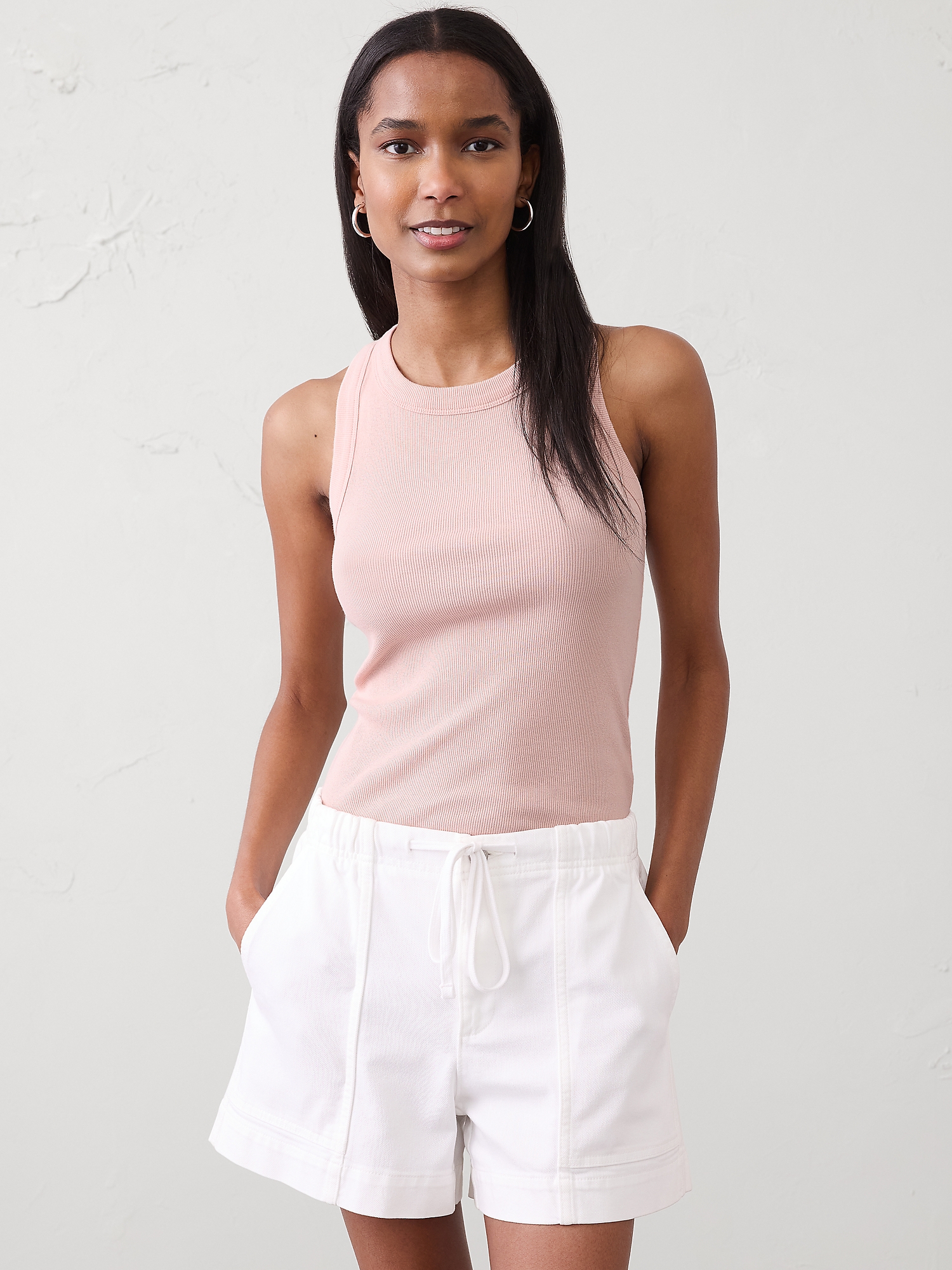 CAMISOLE CÔTELÉE À DOS NAGEUR