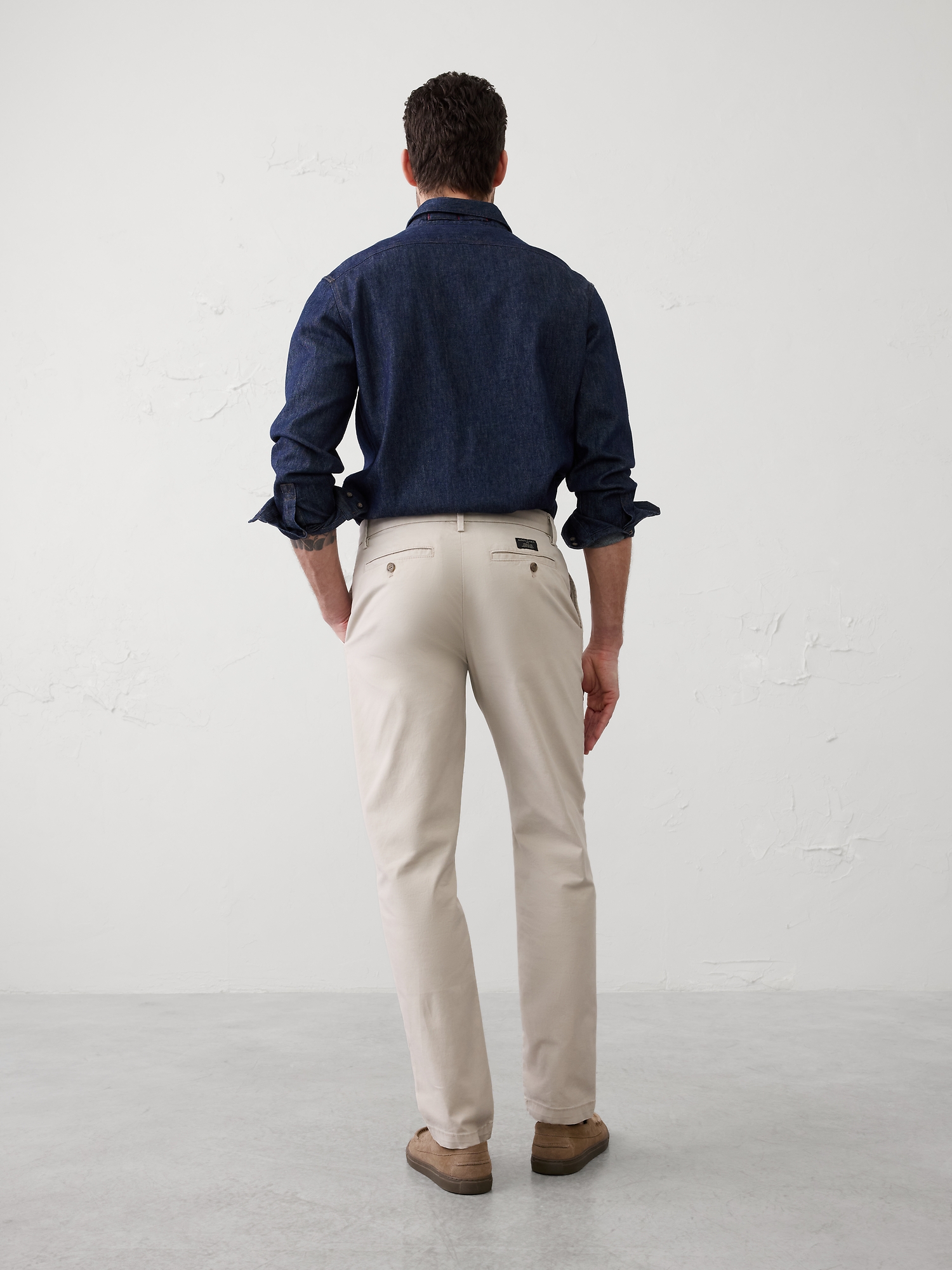 L'image numéro 6 présente Chino étroit rodé