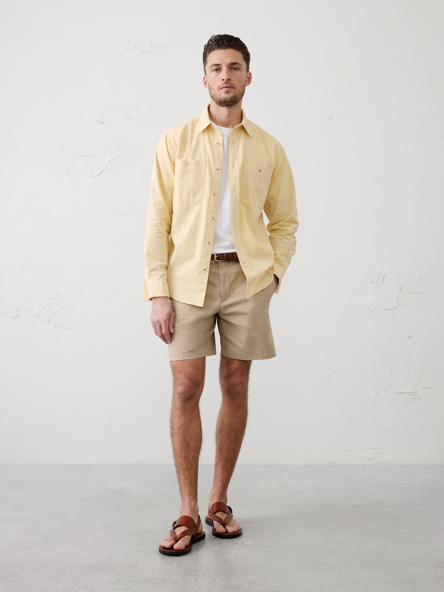 CHEMISE EN DENIM COUPE STANDARD RÉTRO