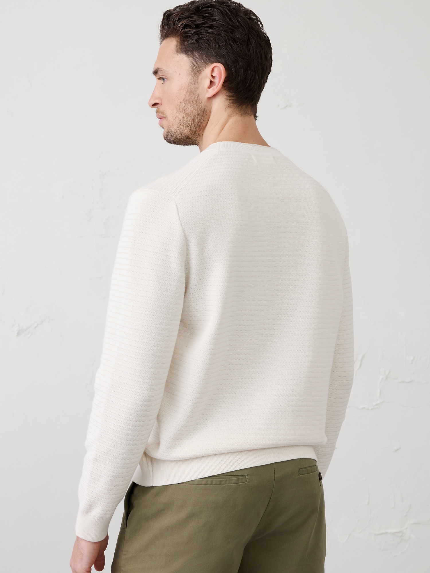 Image number 5 showing, Textured Crew-Neck Sweater