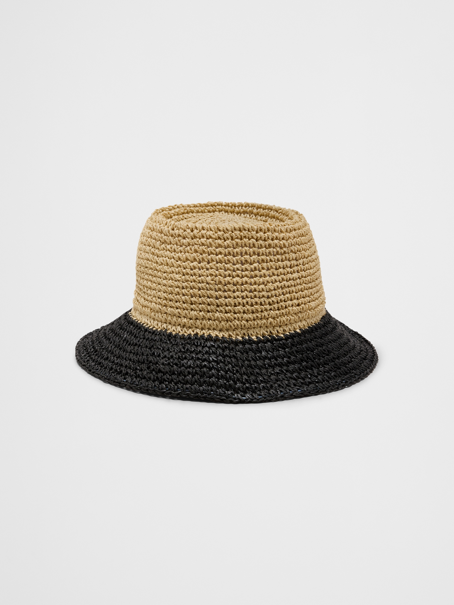 Image number 1 showing, Straw Bucket Hat